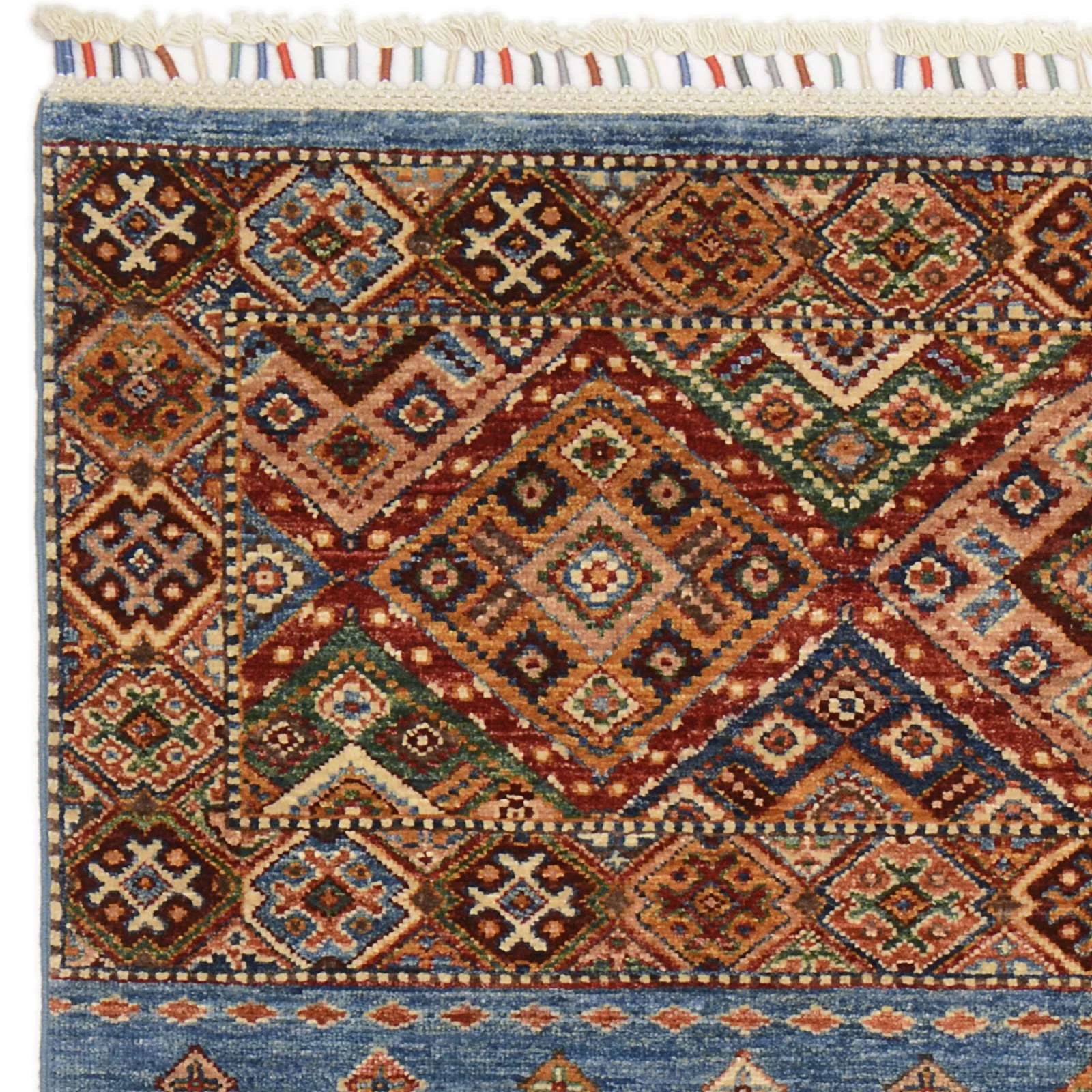 Samarkand Pakistani Rug 124 × 189 cm, Wool, hand-knotted