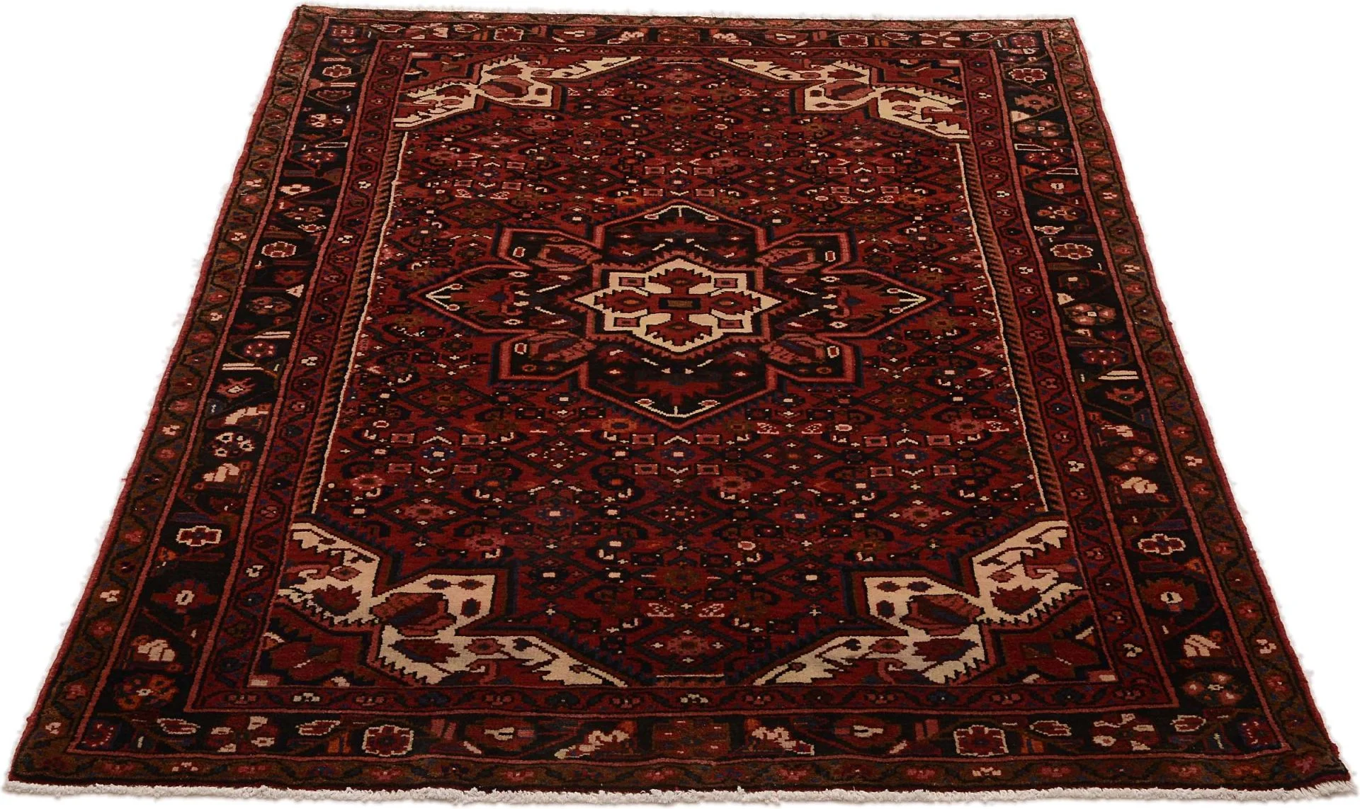 Persian Rug 151 × 226 cm, Wool, hand-knotted