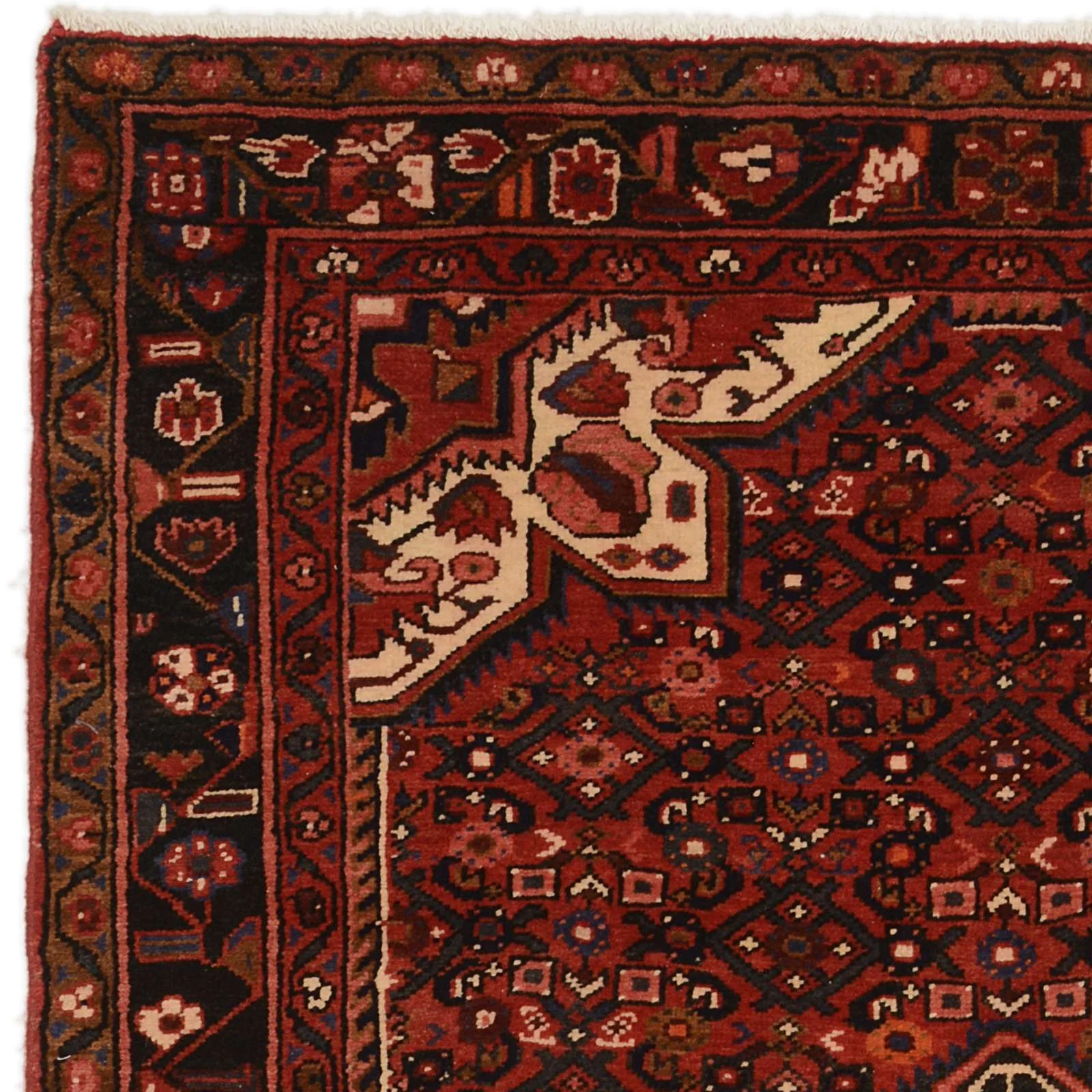 Persian Rug 151 × 226 cm, Wool, hand-knotted