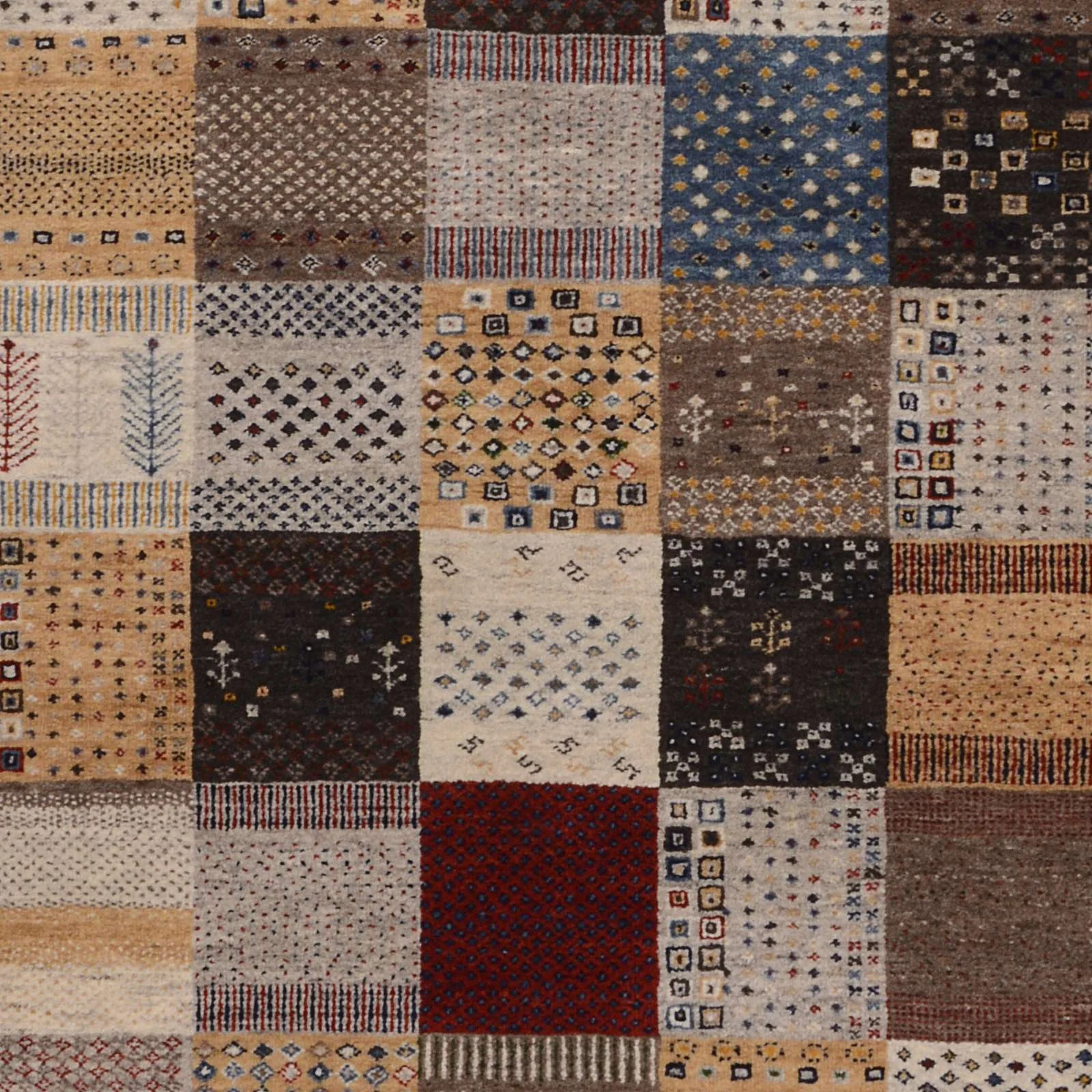 Loribaft Indian Rug — hand-knotted, 172 × 245 cm, Wool