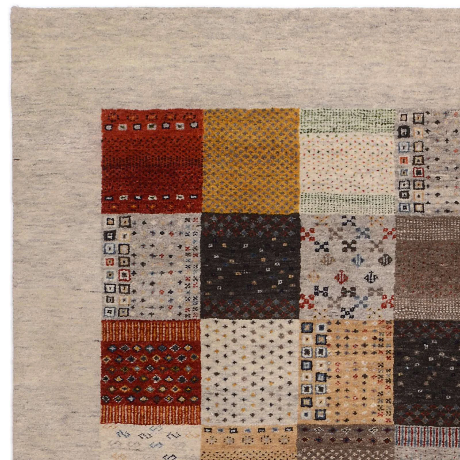 Loribaft Indian Rug — hand-knotted, 172 × 245 cm, Wool