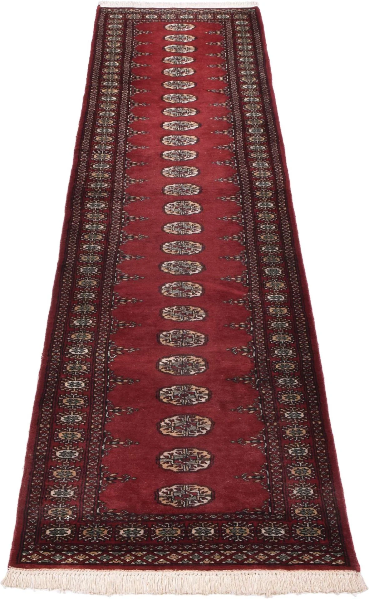 Pakistani Rug 76 × 359 cm, Wool, hand-knotted