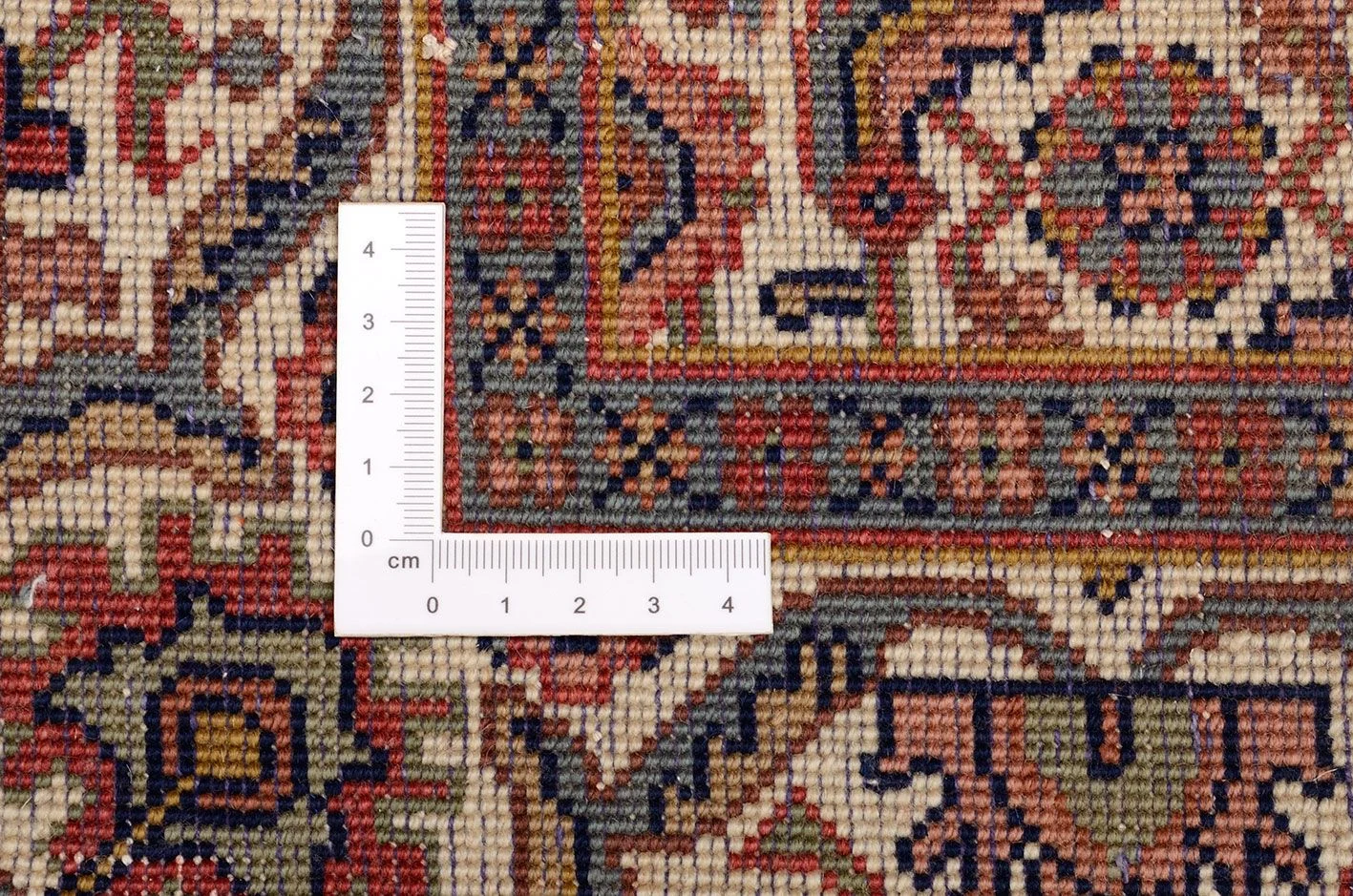 Hand-Knotted Wool Bijar Indian Rug, 76 × 368 cm