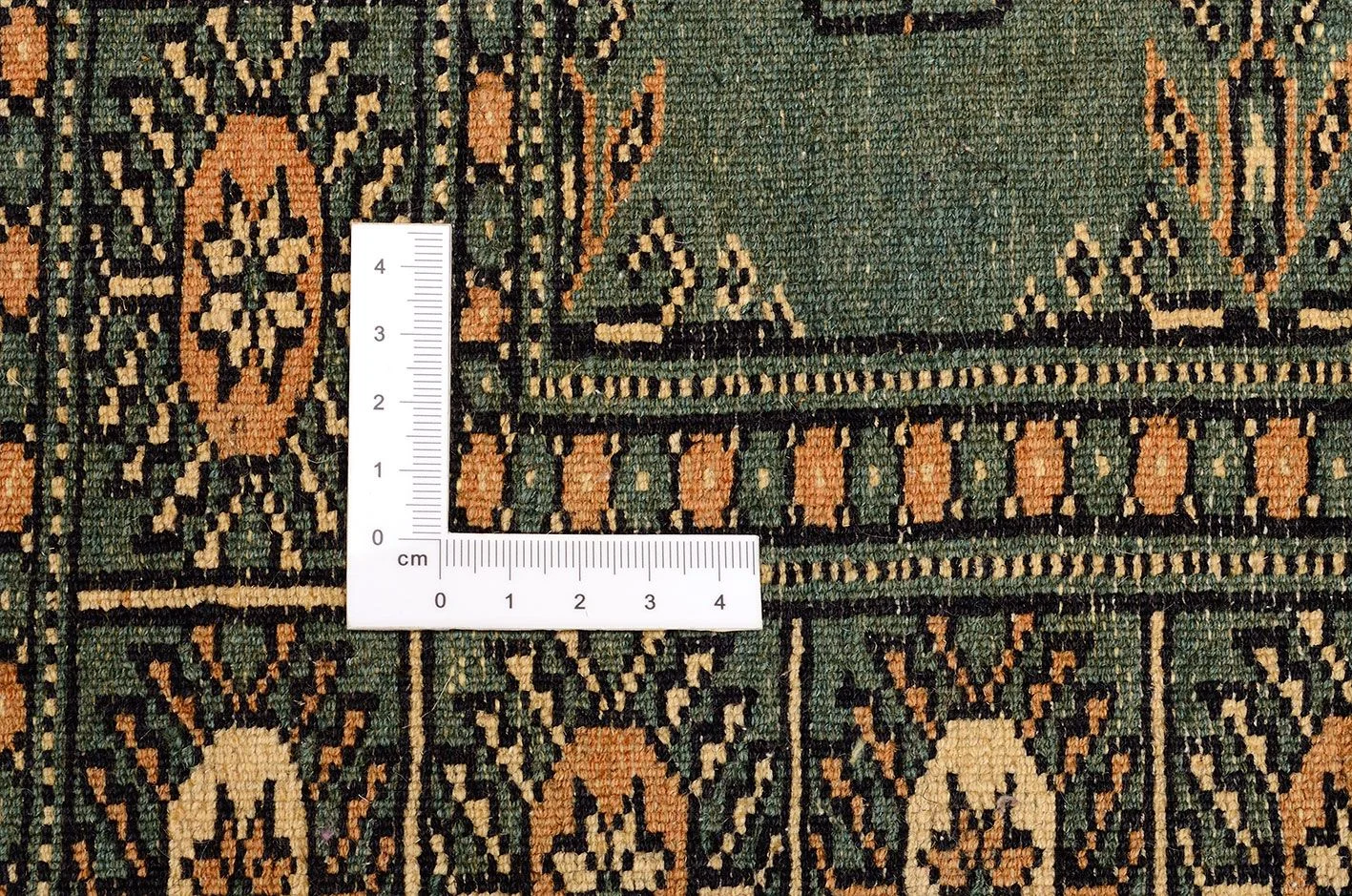 Hand-Knotted Wool Pakistani Rug, 80 × 314 cm