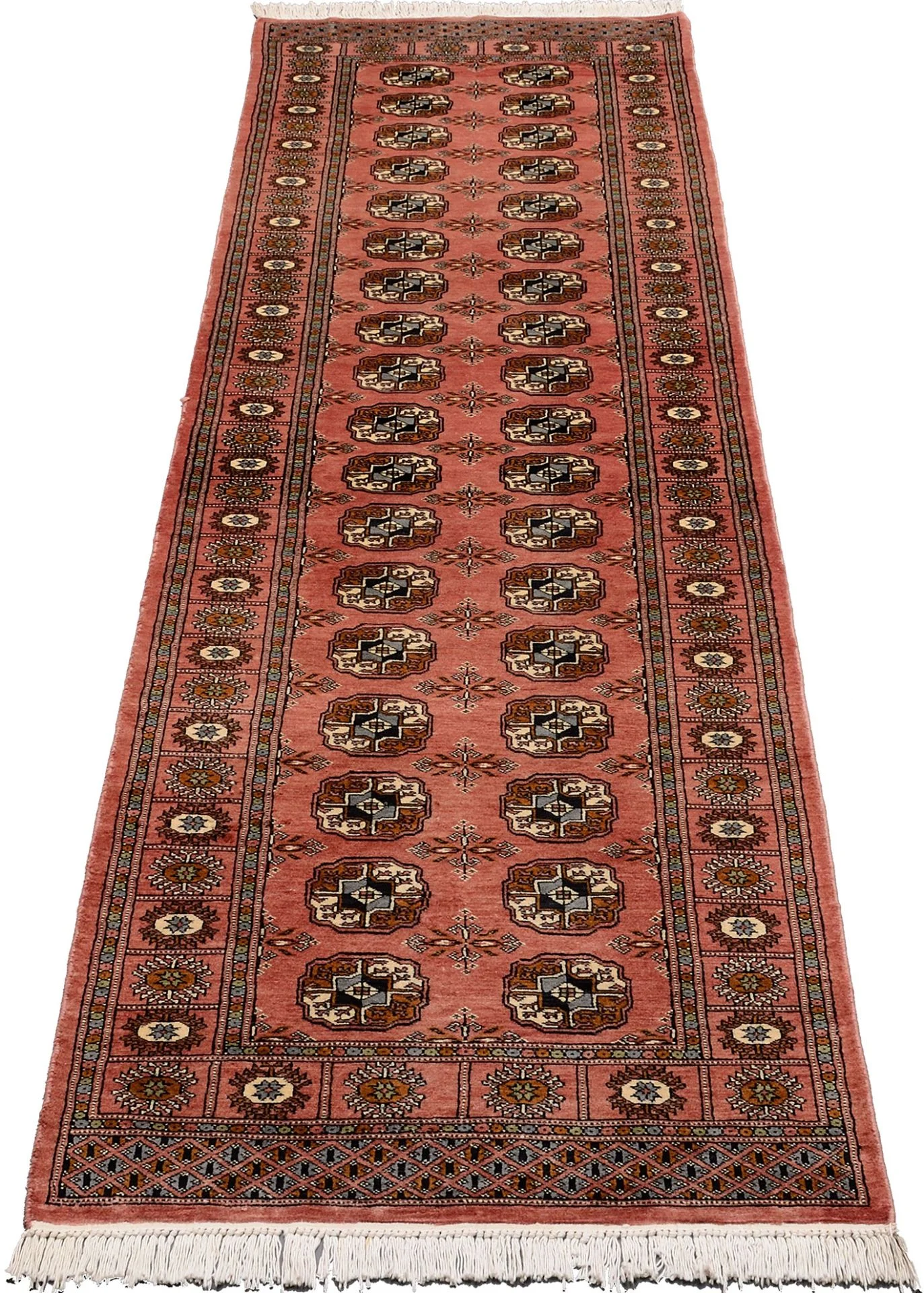 Pakistani Rug 80 × 293 cm, Wool, hand-knotted