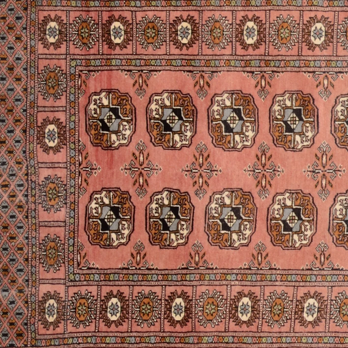 Pakistani Rug 80 × 293 cm, Wool, hand-knotted