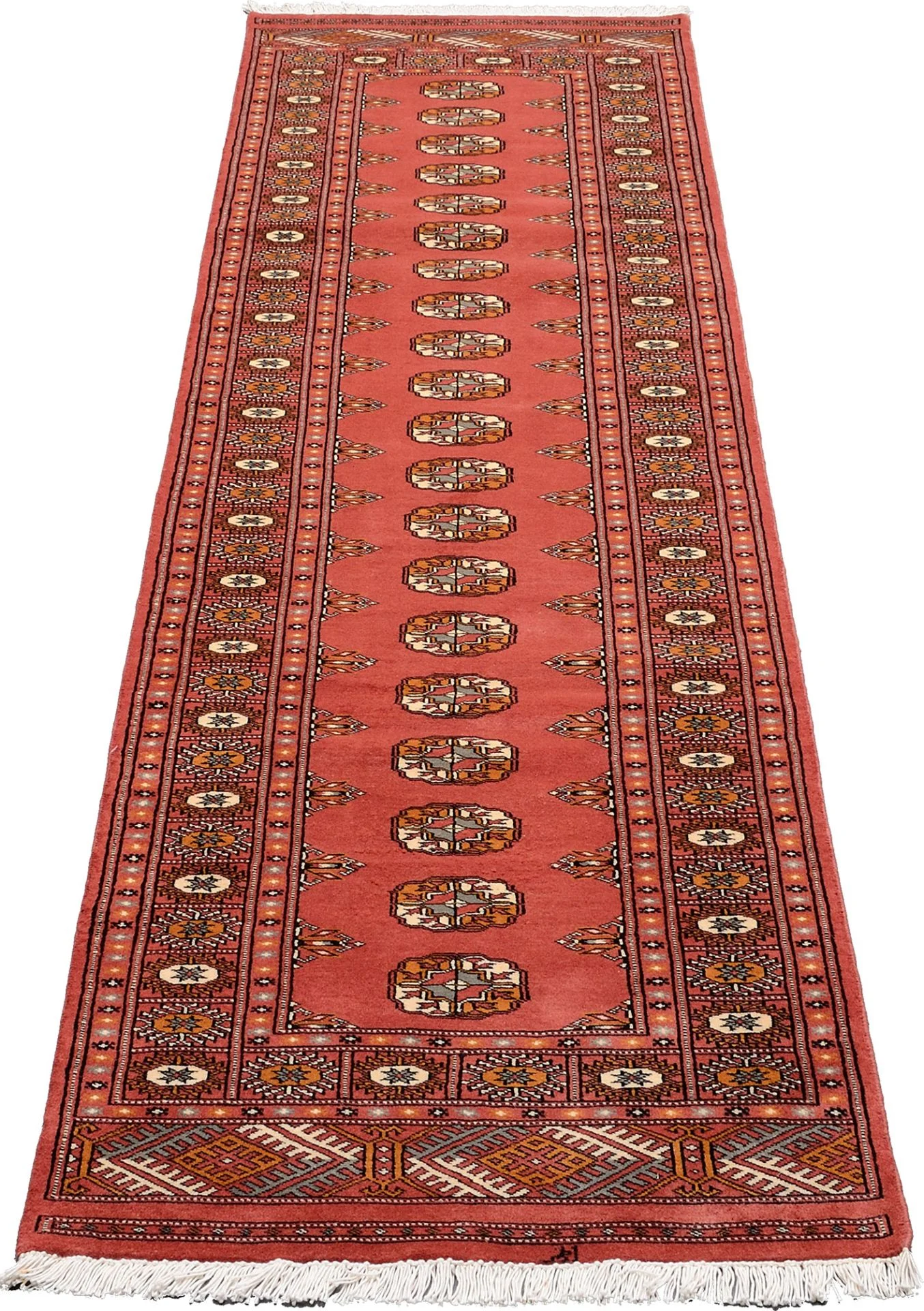 orientteppich-buchara-78-x-290-cm-schurwolle-handgeknupft-laufer-1 Pakistani Rug — hand-knotted, 78 × 290 cm, Wool