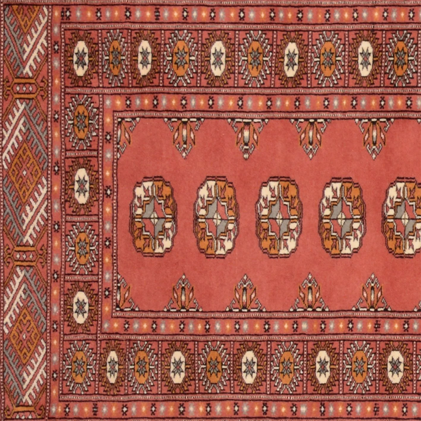 orientteppich-buchara-78-x-290-cm-schurwolle-handgeknupft-laufer-3 Pakistani Rug — hand-knotted, 78 × 290 cm, Wool