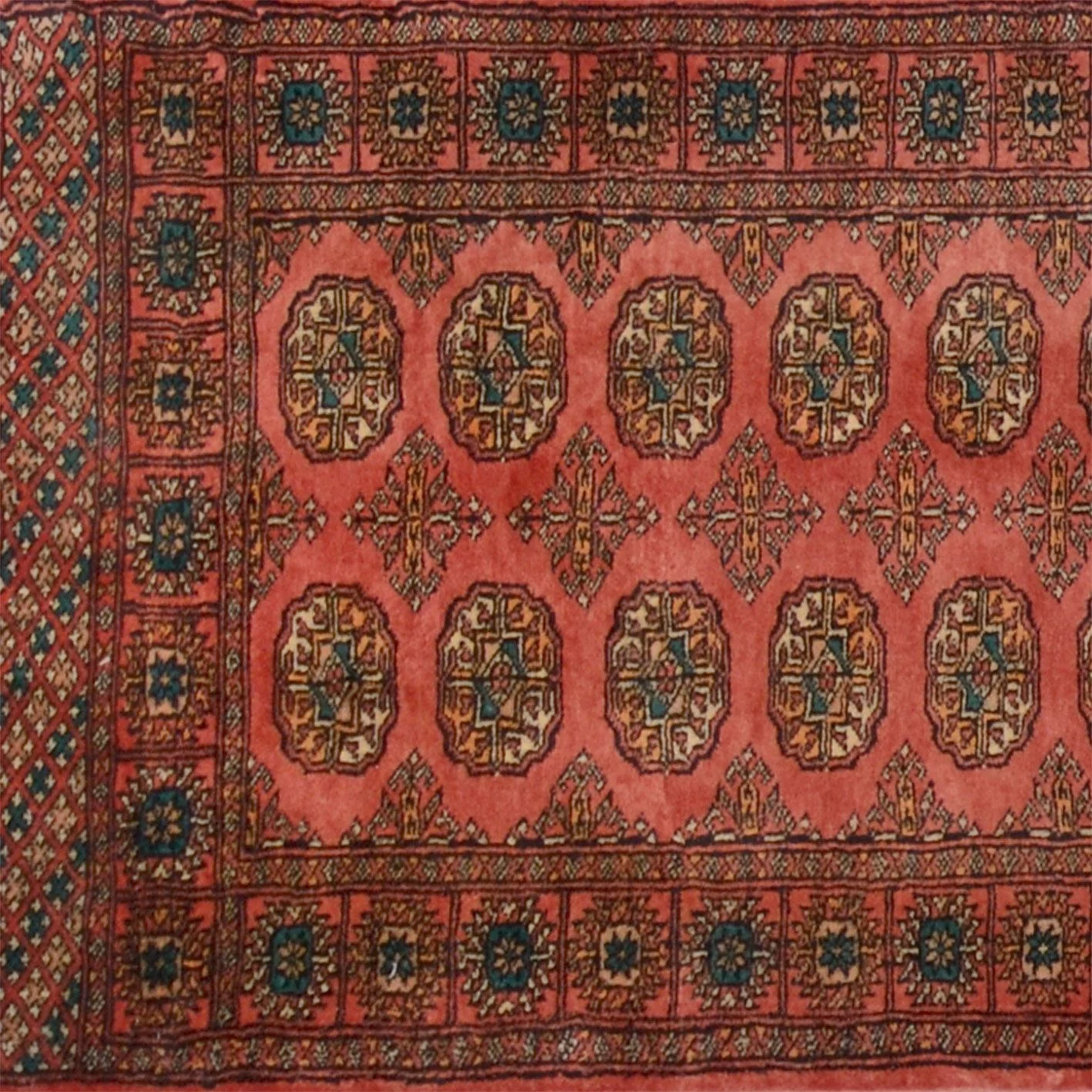 Pakistani Rug 81 × 322 cm, Wool, hand-knotted