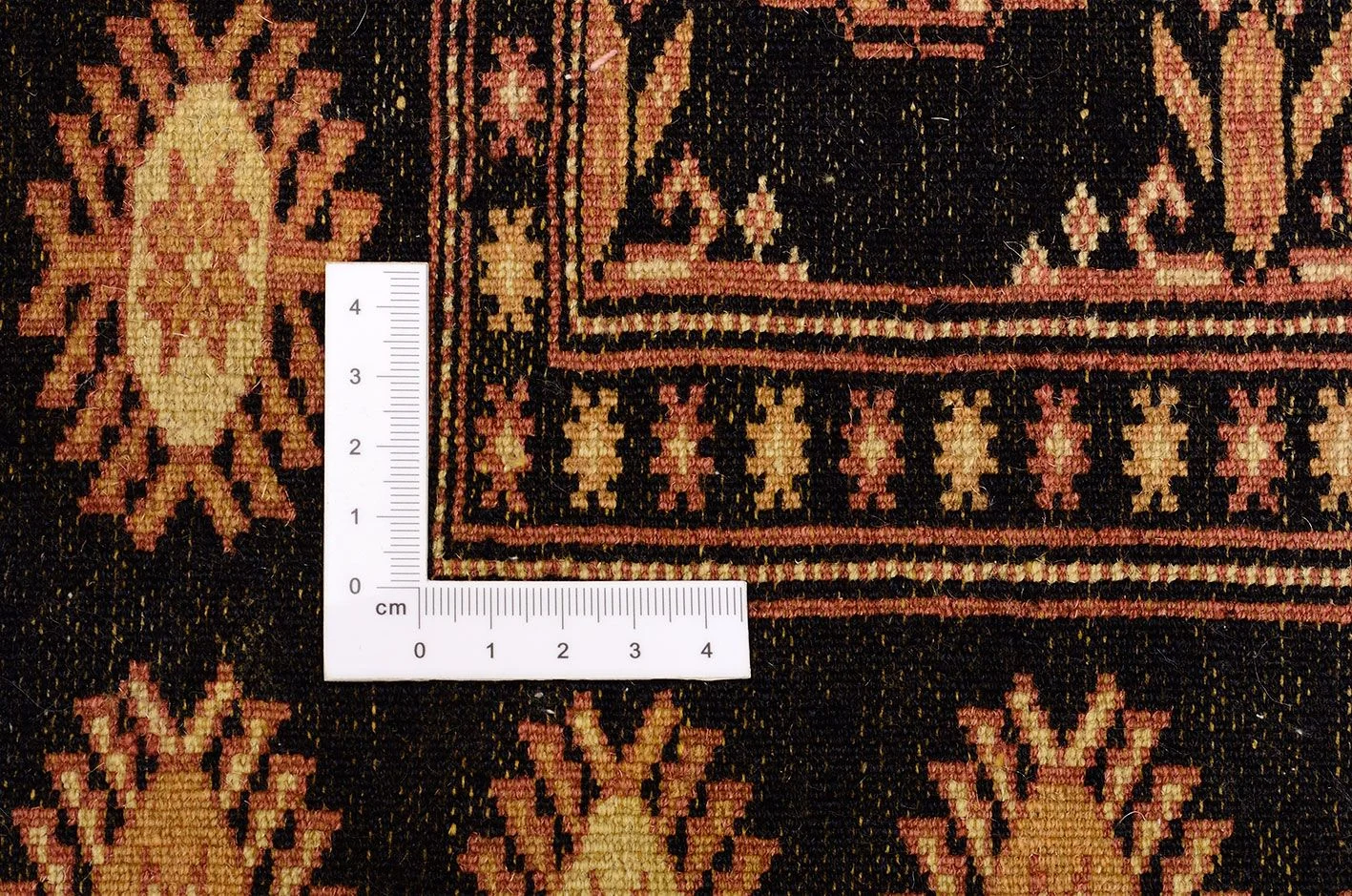 Hand-Knotted Wool Pakistani Rug, 80 × 304 cm