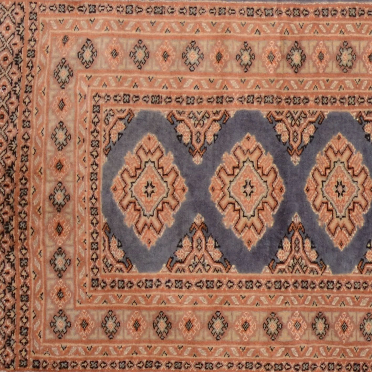 Pakistani Rug 78 × 304 cm, Wool, hand-knotted