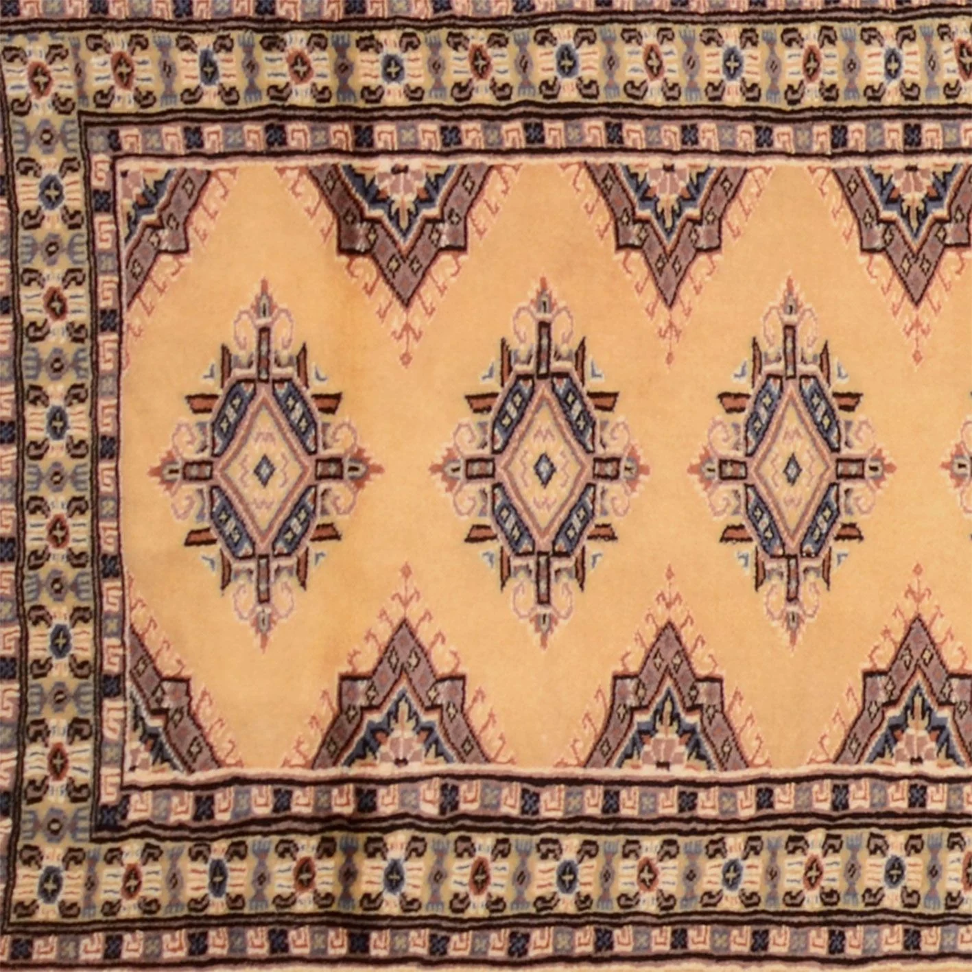 orientteppich-buchara-82-x-341-cm-schurwolle-handgeknupft-laufer-3 Pakistani Rug 82 × 341 cm, Wool, hand-knotted