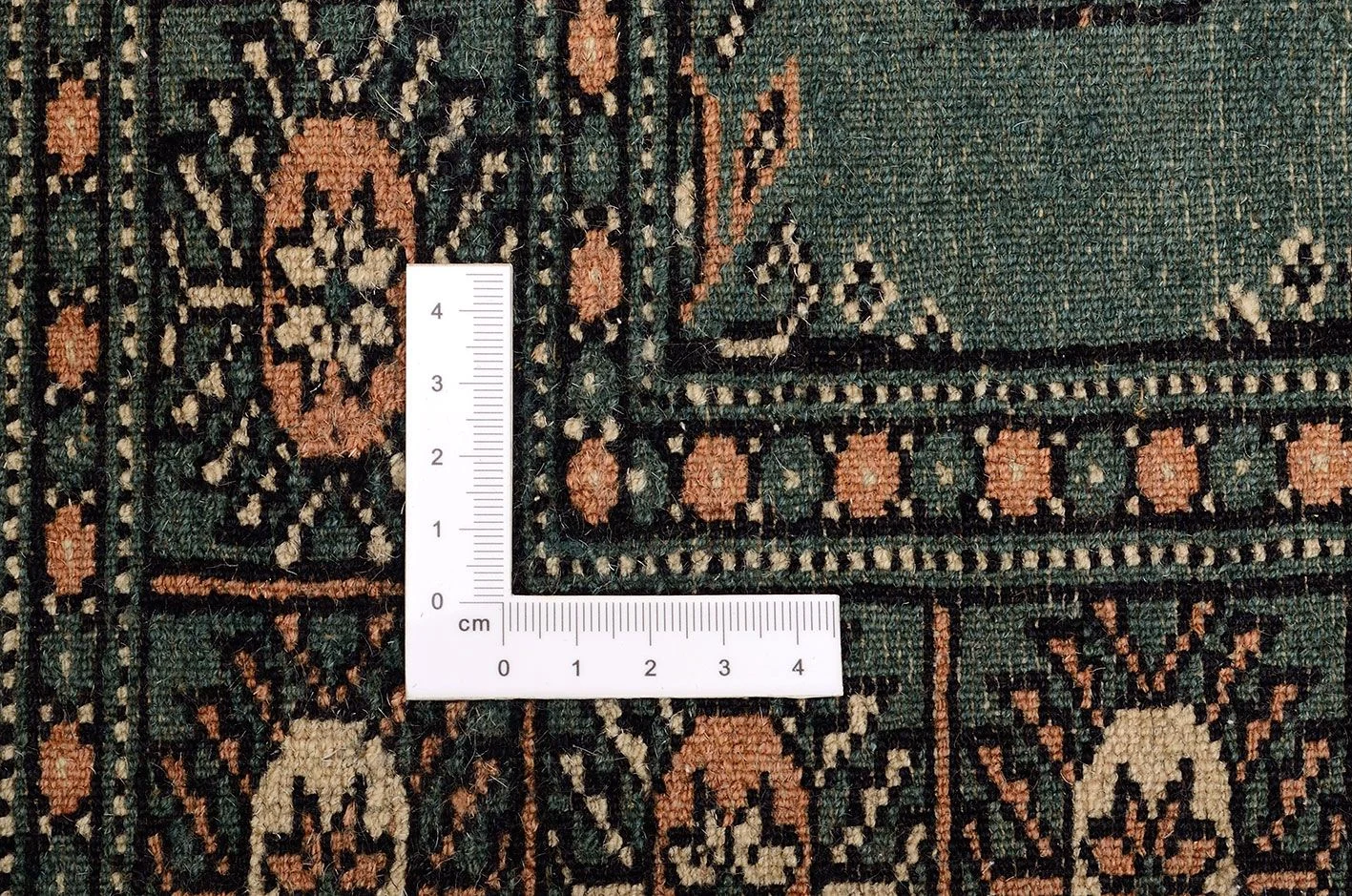 Hand-Knotted Wool Pakistani Rug, 79 × 298 cm