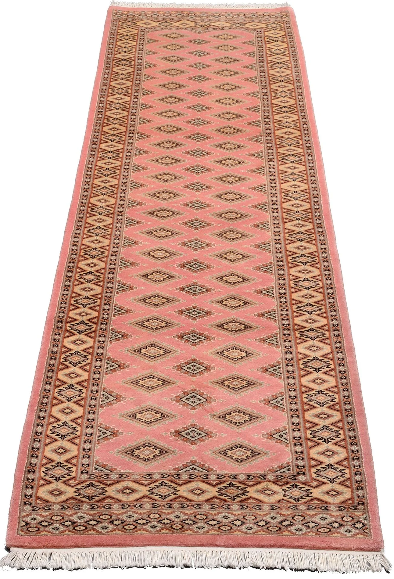 Pakistani Rug 79 × 293 cm, Wool, hand-knotted