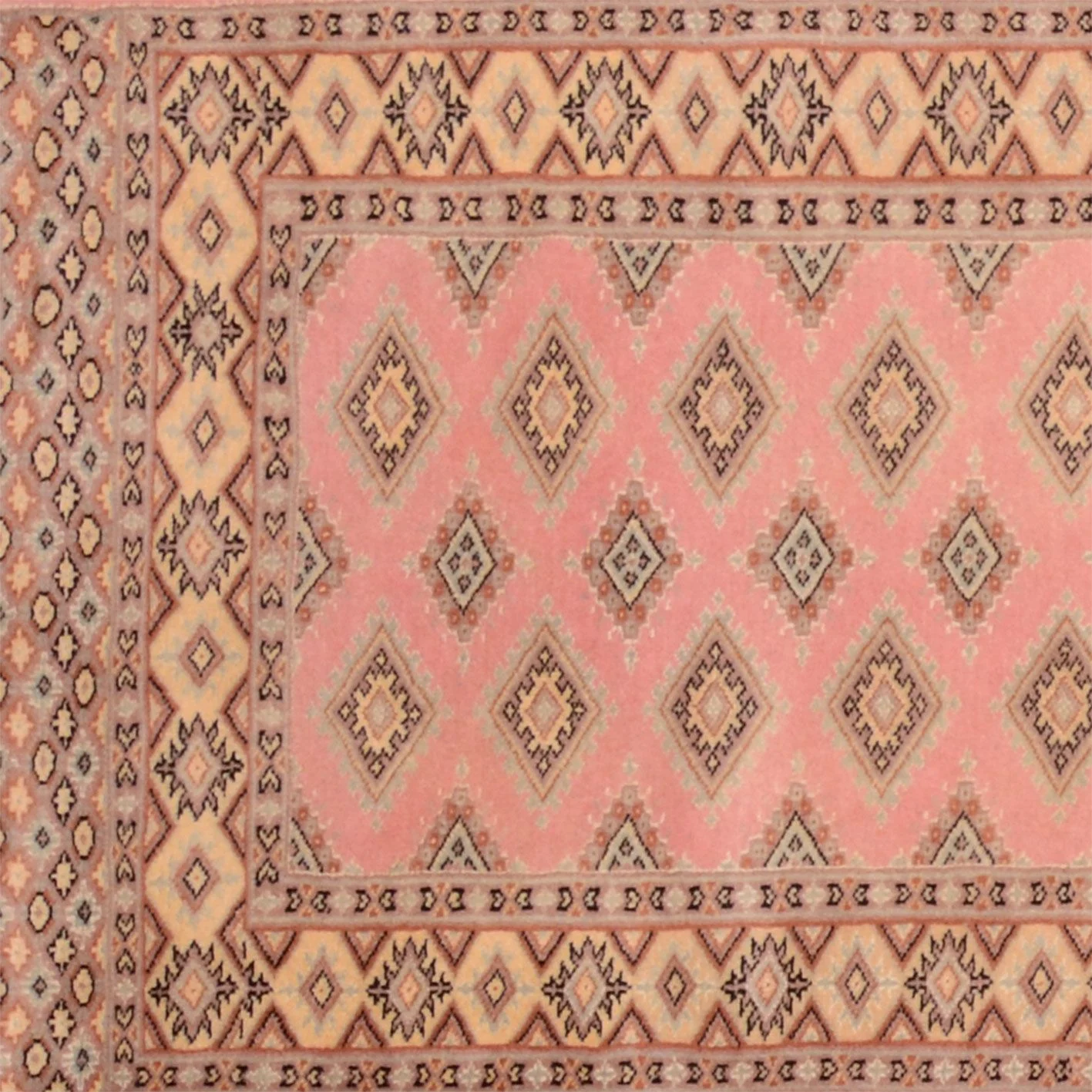 Pakistani Rug 79 × 293 cm, Wool, hand-knotted