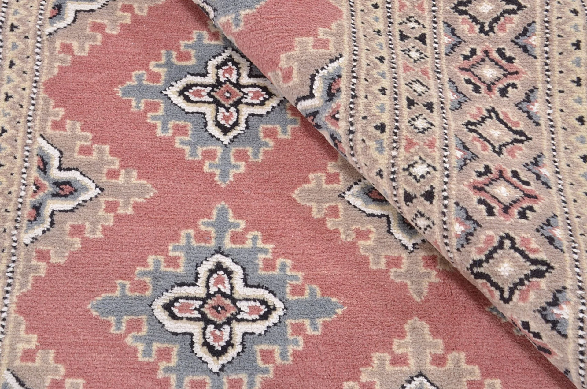 Pakistani Rug 125 × 170 cm, Wool, hand-knotted