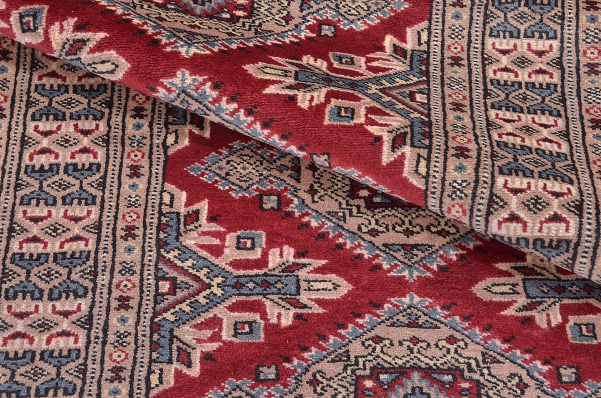 Pakistani Rug 79 × 300 cm, Wool, hand-knotted