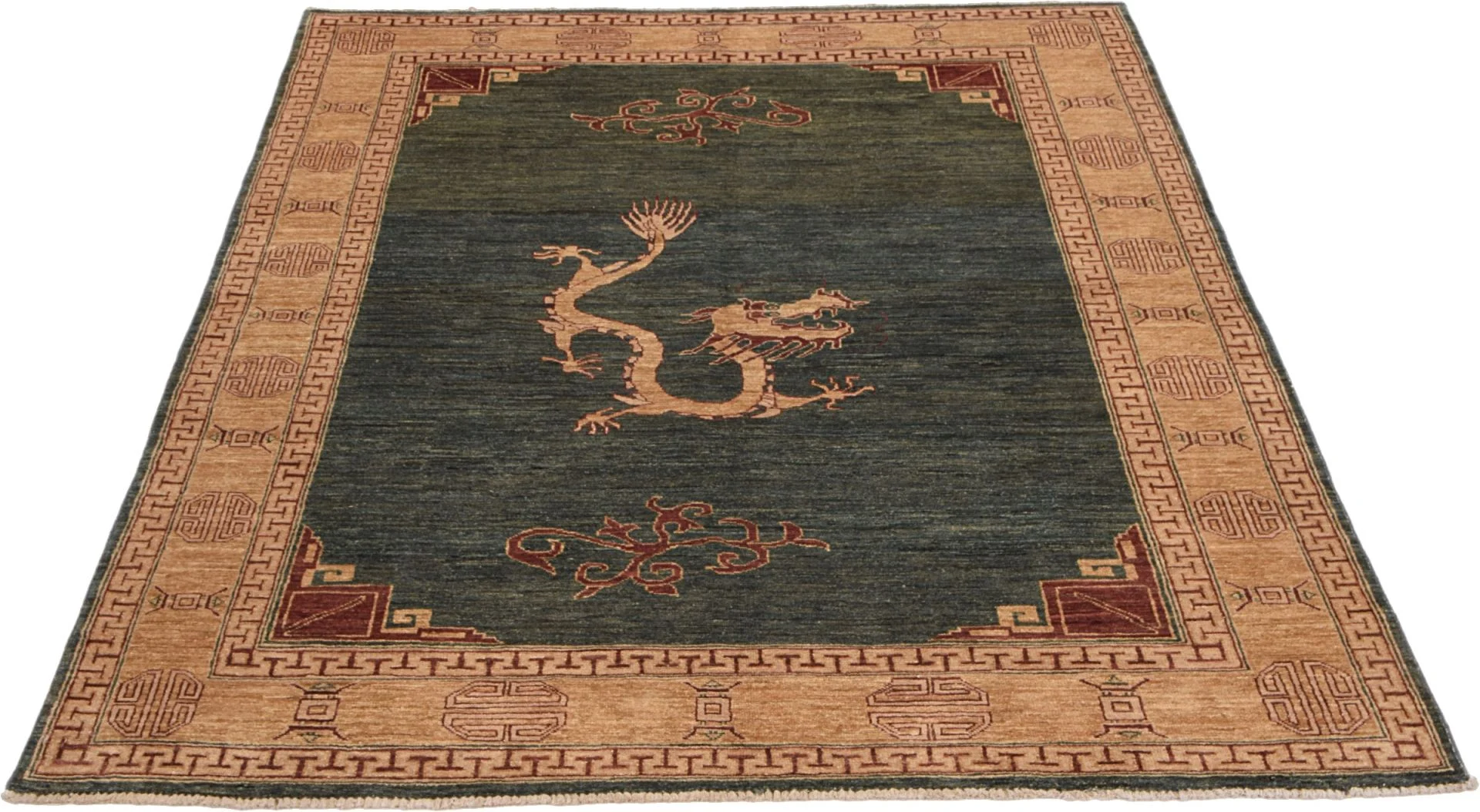 orientteppich-ziegler-170-x-232-cm-schurwolle-handgeknupft-1 Hand-Knotted Wool Ziegler Pakistani Rug, 170 × 232 cm