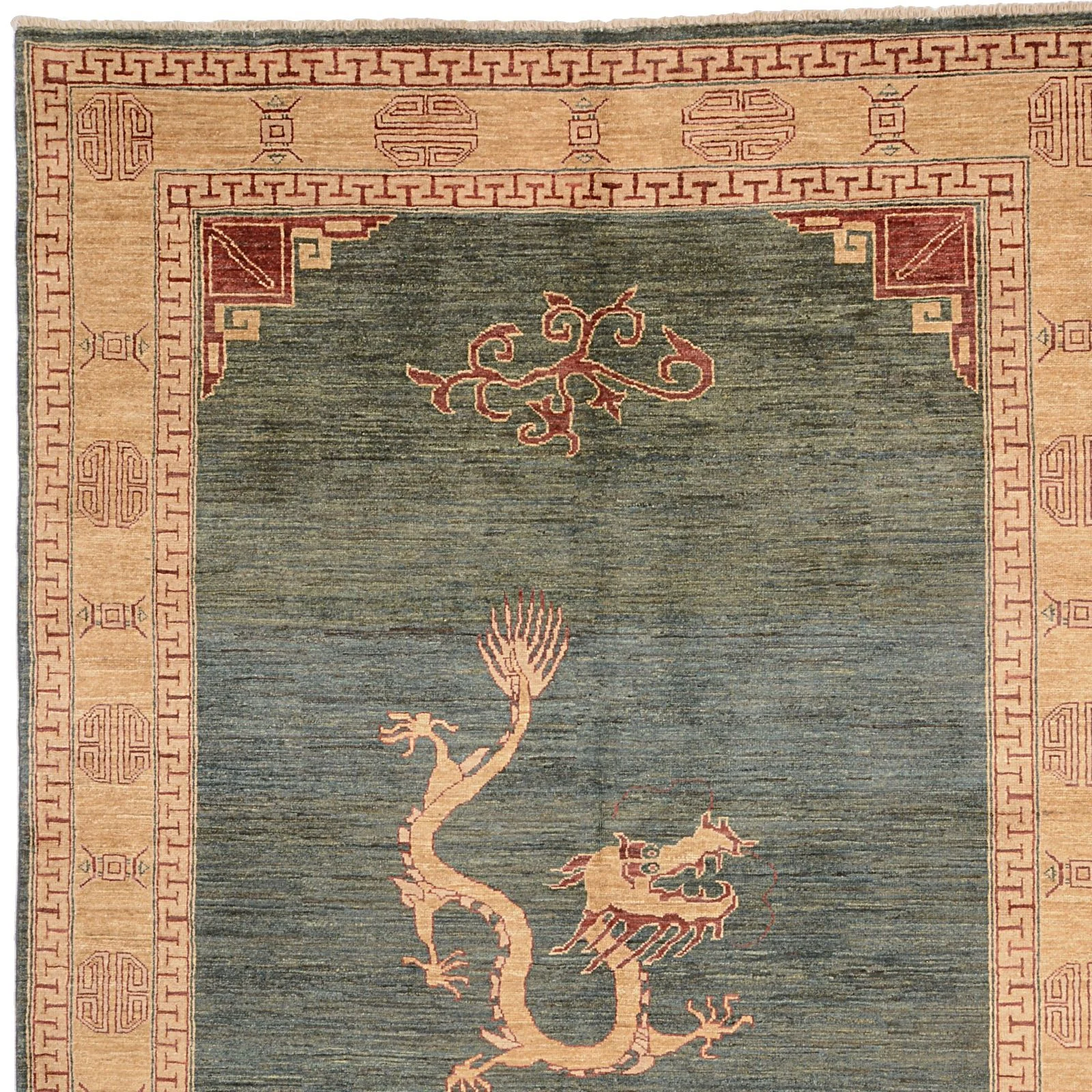 orientteppich-ziegler-170-x-232-cm-schurwolle-handgeknupft-6 Hand-Knotted Wool Ziegler Pakistani Rug, 170 × 232 cm