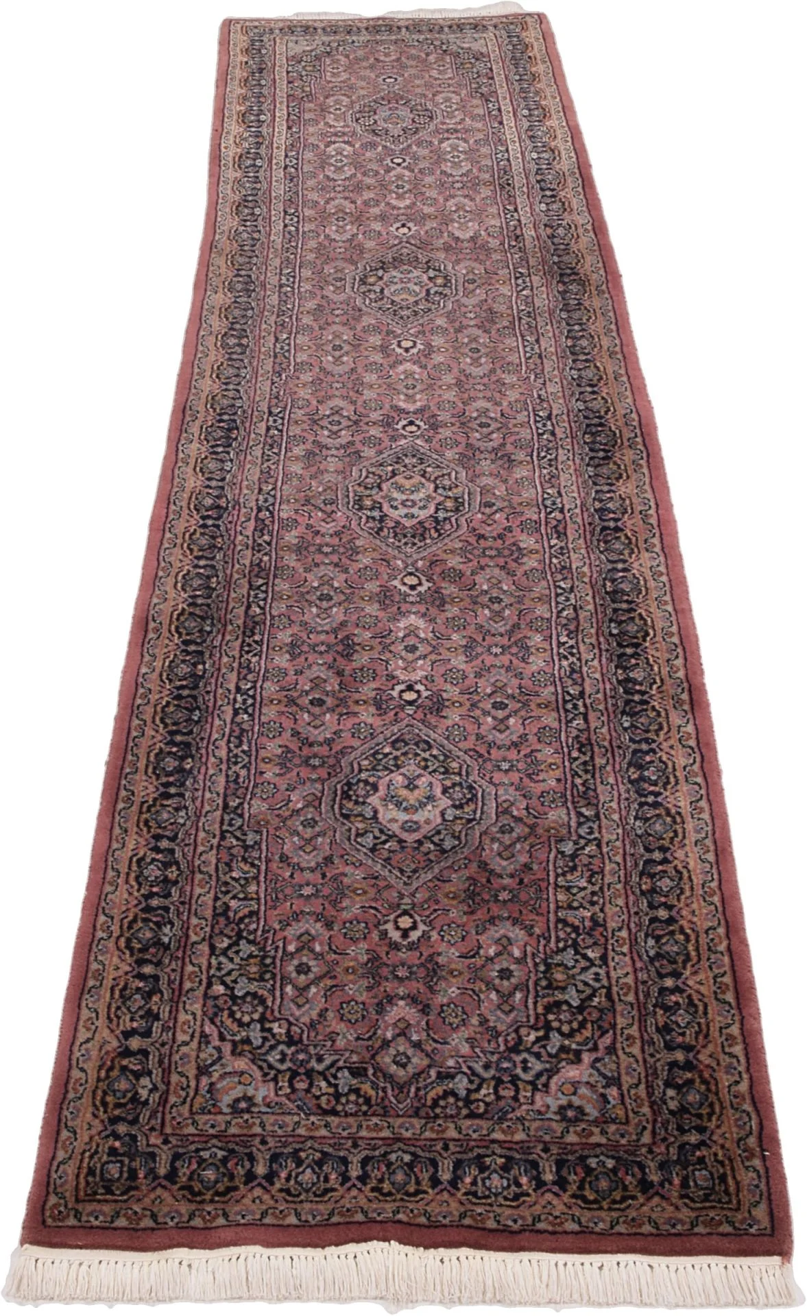 Indian Rug 80 × 371 cm, Wool, hand-knotted