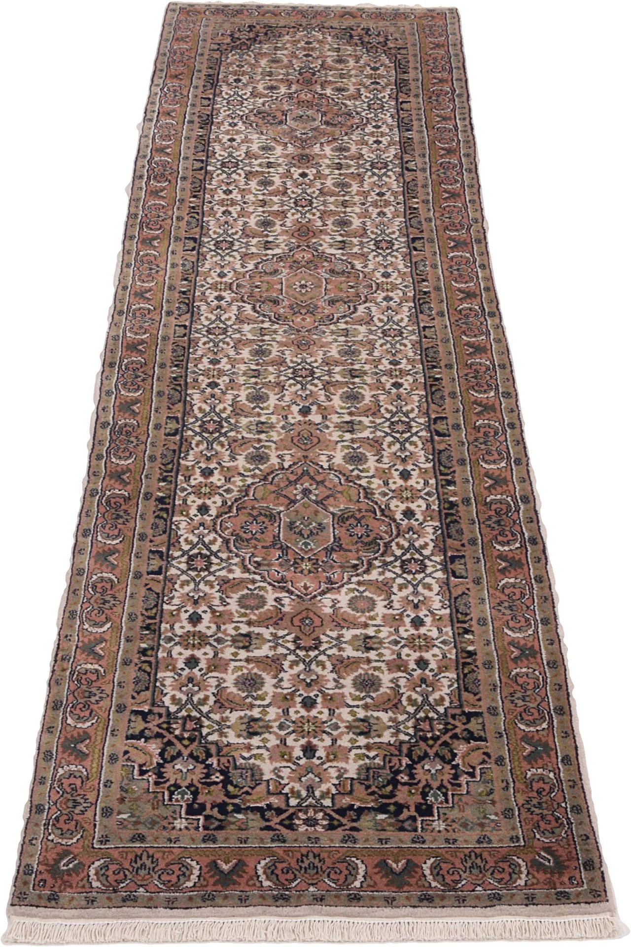 Indian Rug 78 × 312 cm, Wool, hand-knotted