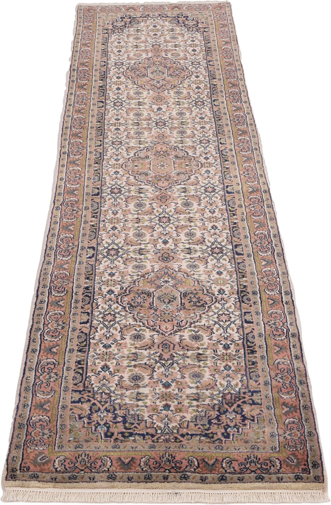 Indian Rug 78 × 312 cm, Wool, hand-knotted