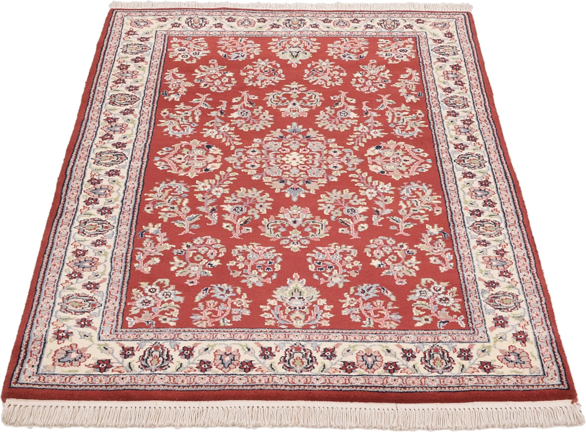 Indian Rug 122 × 193 cm, Wool, hand-knotted