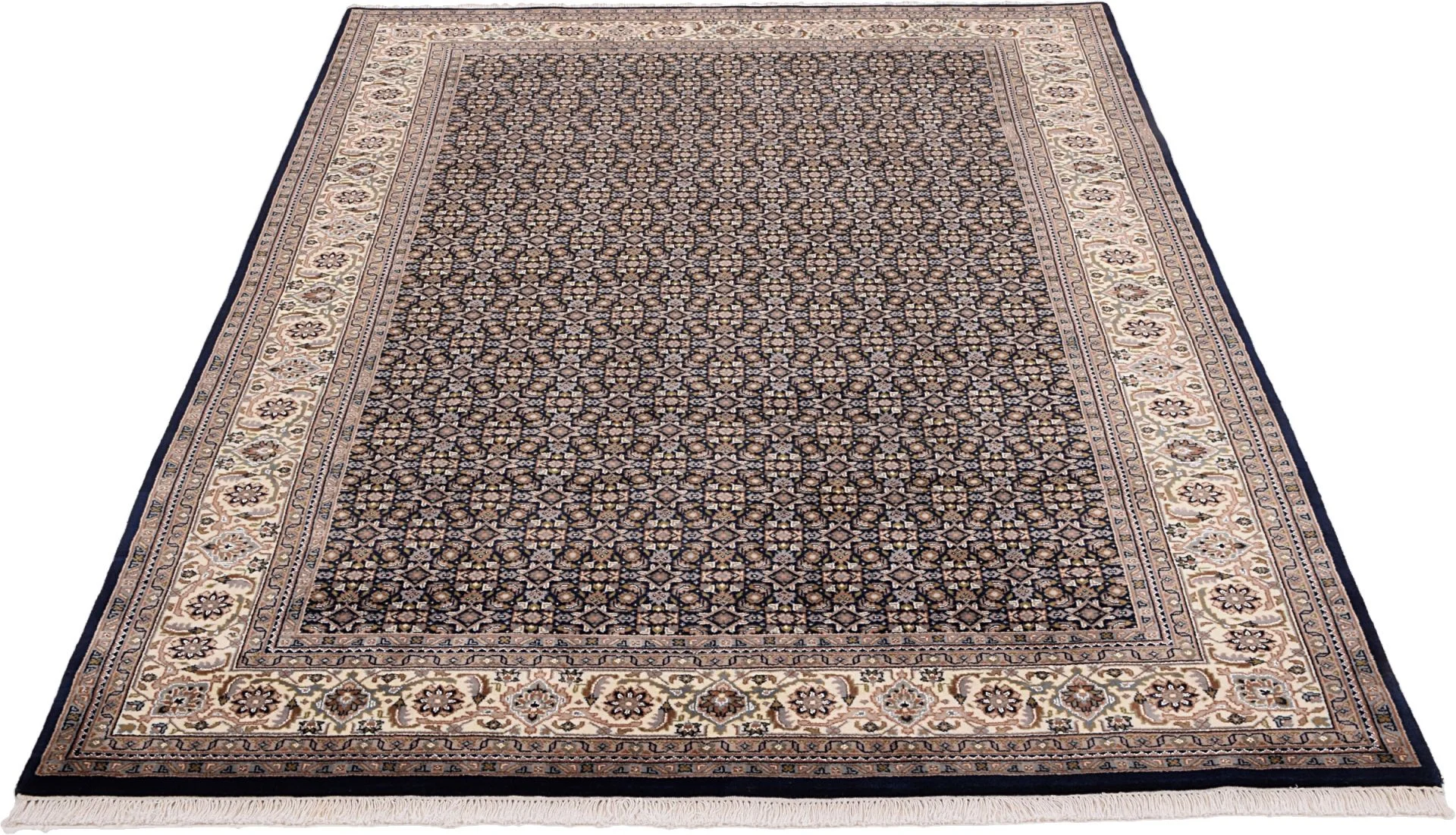 Tabriz Indian Rug 198 × 293 cm, Wool, hand-knotted