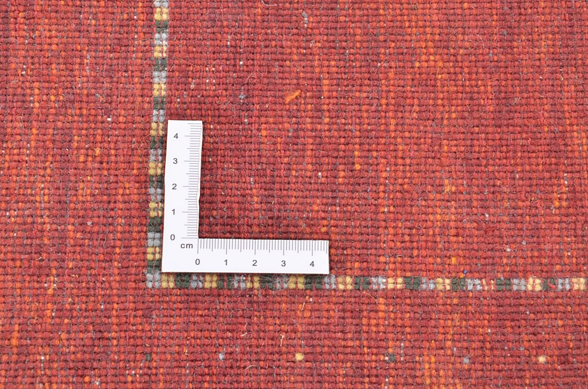 Hand-Knotted Wool Loribaft Indian Rug, 138 × 199 cm