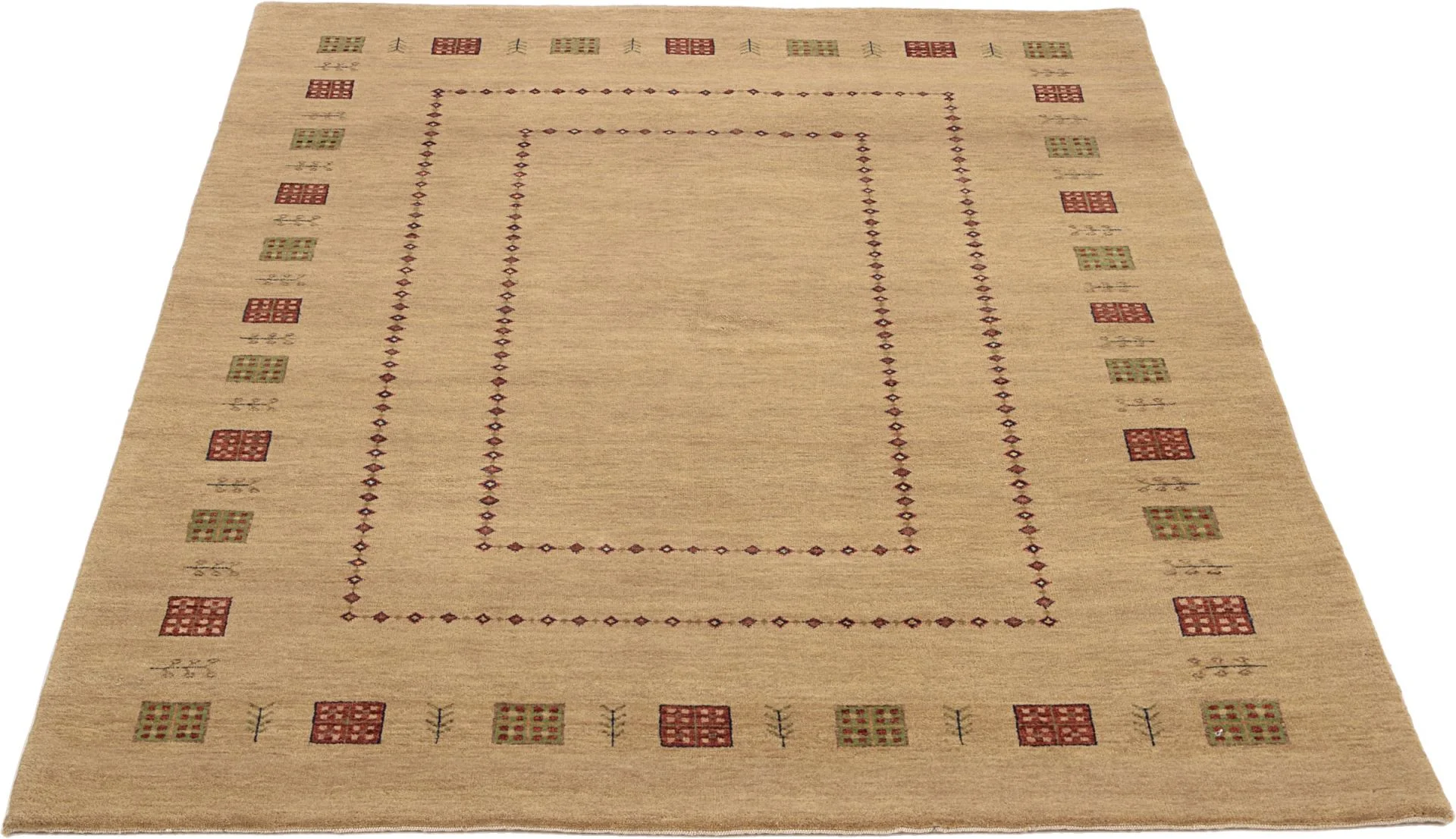 Loribaft Indian Rug 148 × 203 cm, Wool, hand-knotted