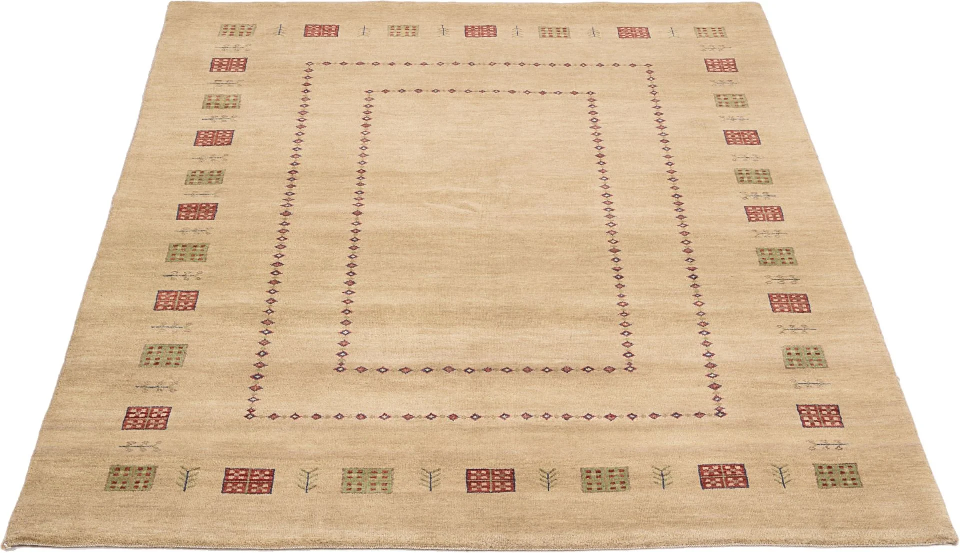 Loribaft Indian Rug 148 × 203 cm, Wool, hand-knotted