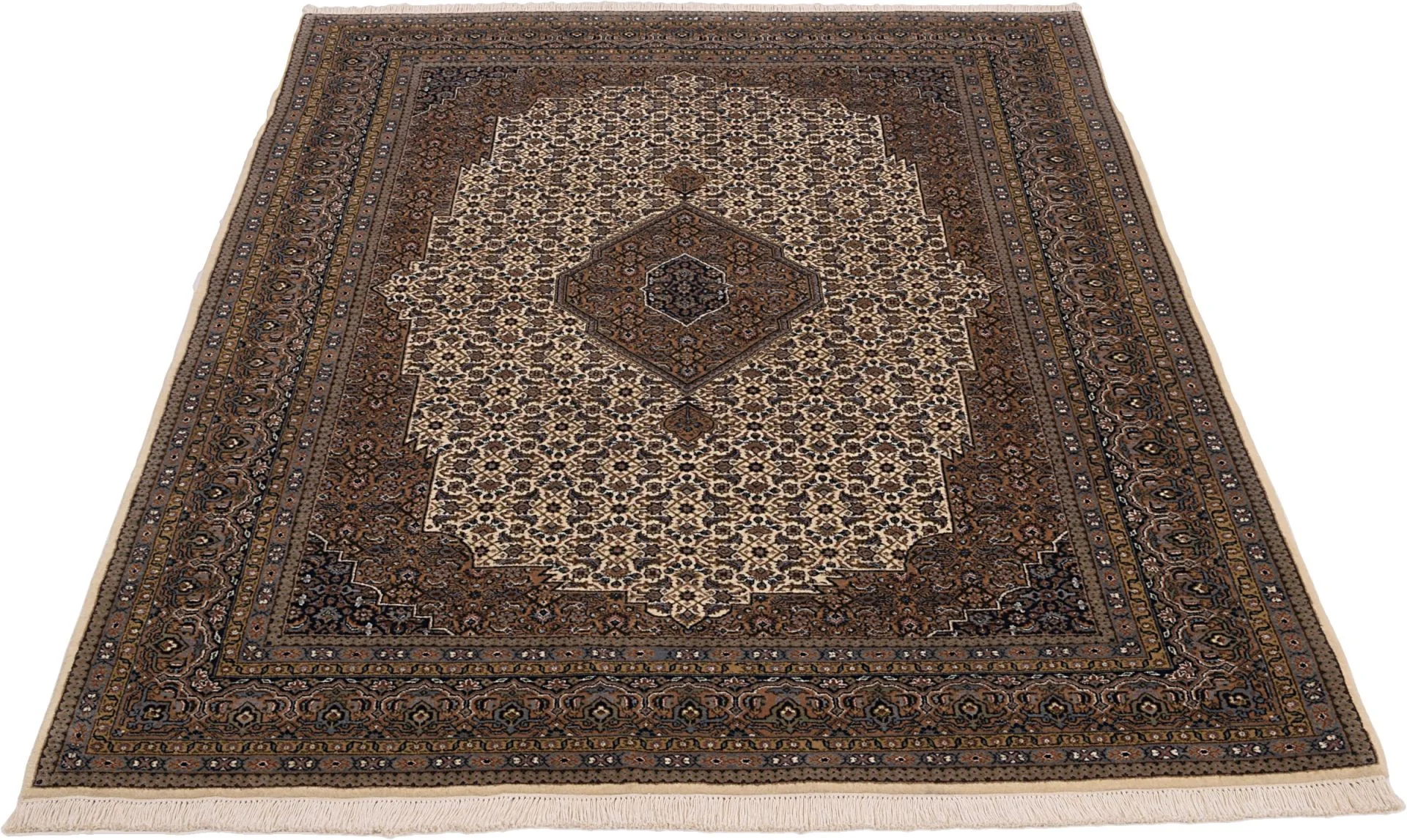 Tabriz Indian Rug 168 × 240 cm, Wool, hand-knotted