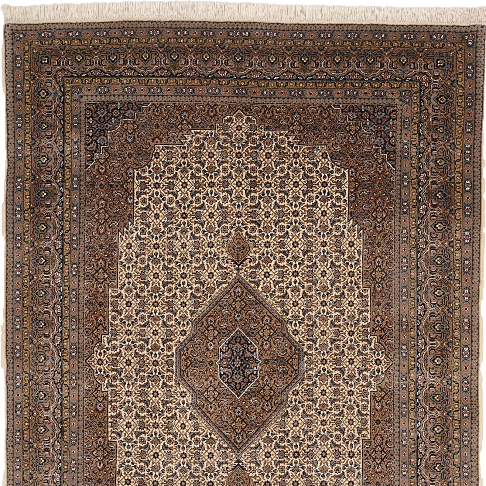 Tabriz Indian Rug 168 × 240 cm, Wool, hand-knotted