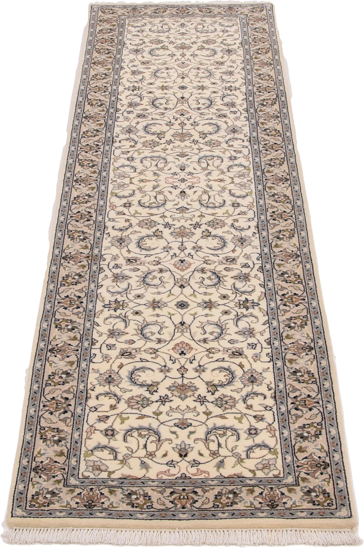 Hereke Indian Rug 73 × 277 cm, Wool, hand-knotted