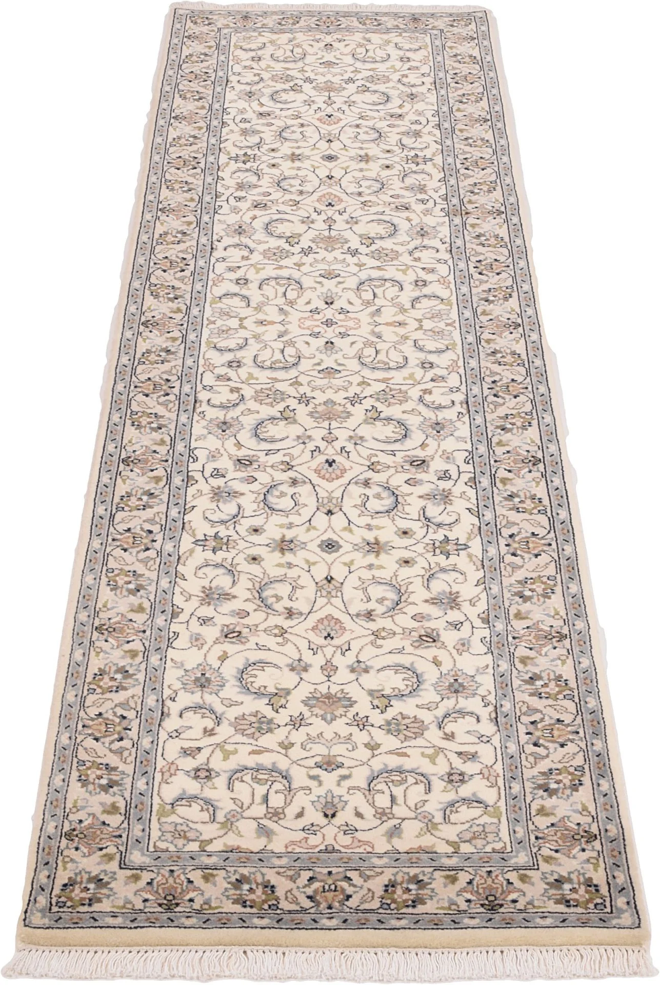 Hereke Indian Rug 73 × 277 cm, Wool, hand-knotted
