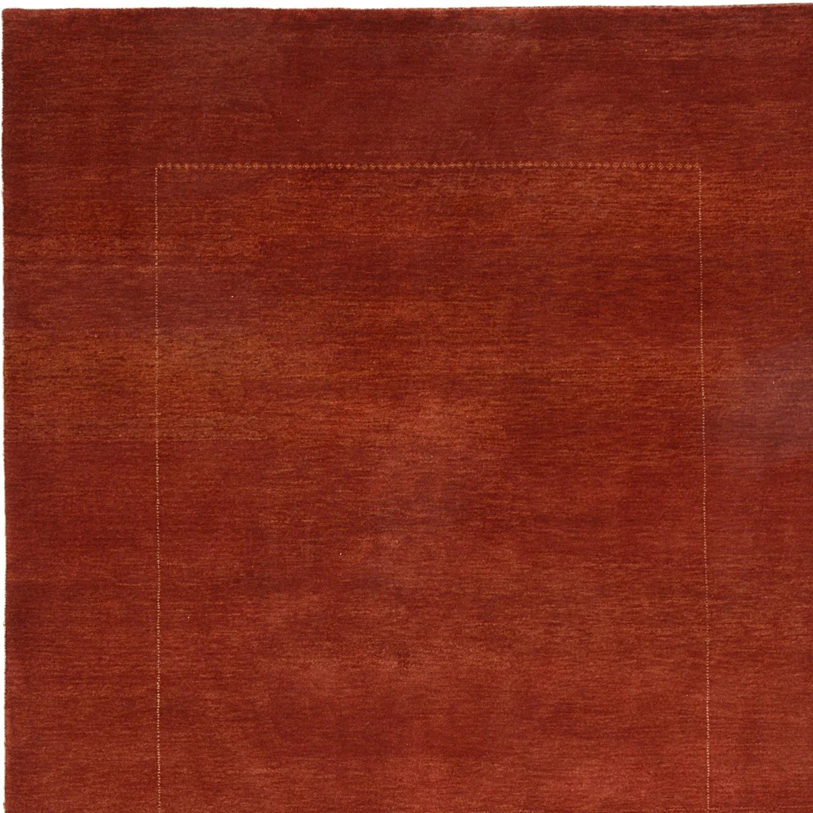 Hand-Knotted Wool Loribaft Indian Rug, 143 × 199 cm