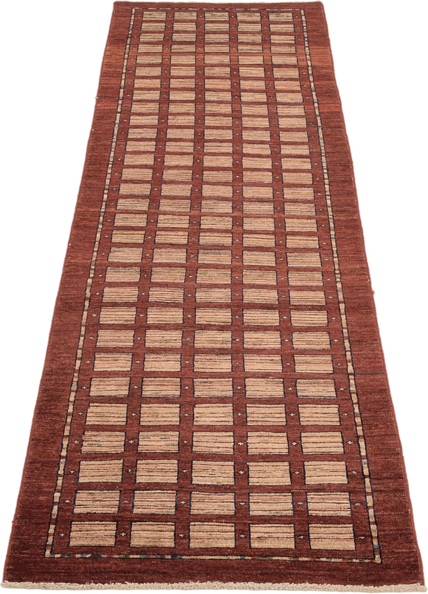 orientteppich-ziegler-77-x-290-cm-schurwolle-handgeknupft-laufer-2 Ziegler Afghan Rug 77 × 290 cm, Wool, hand-knotted