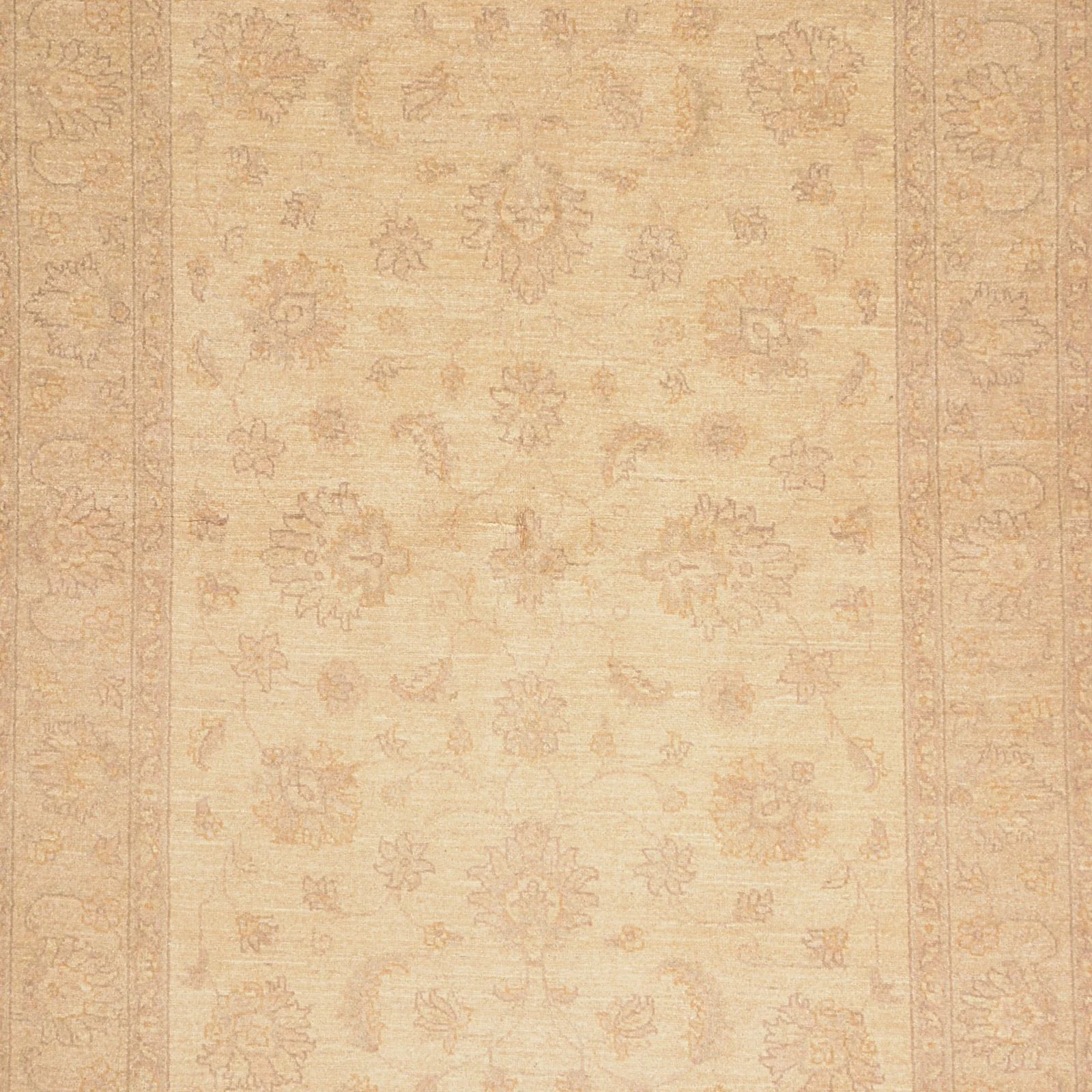 Hand-Knotted Wool Ziegler Pakistani Rug, 146 × 200 cm