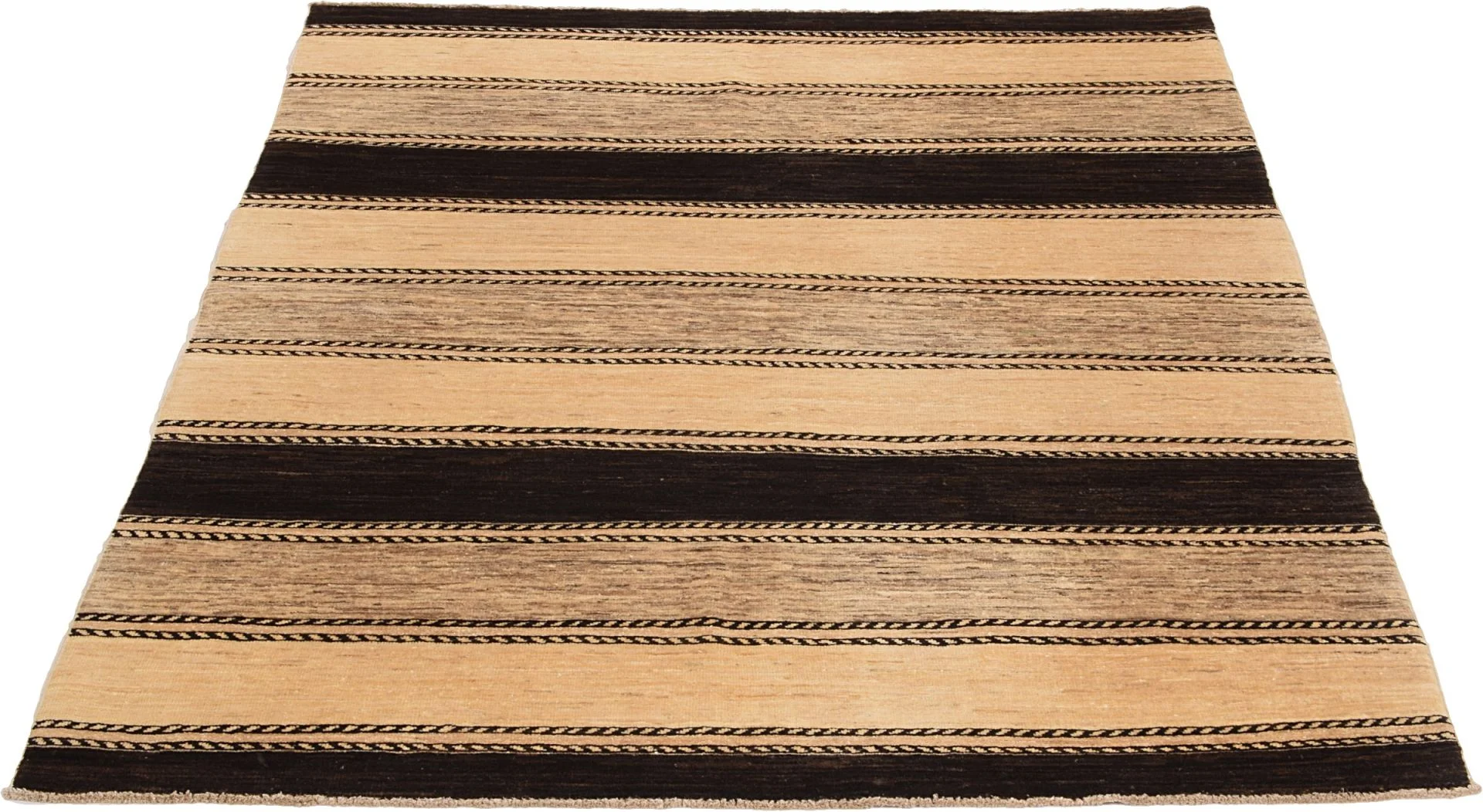 Hand-Knotted Wool Ziegler Pakistani Rug, 151 × 196 cm