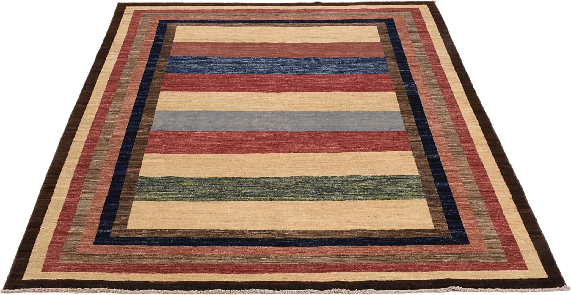 Ziegler Pakistani Rug 183 × 262 cm, Wool, hand-knotted