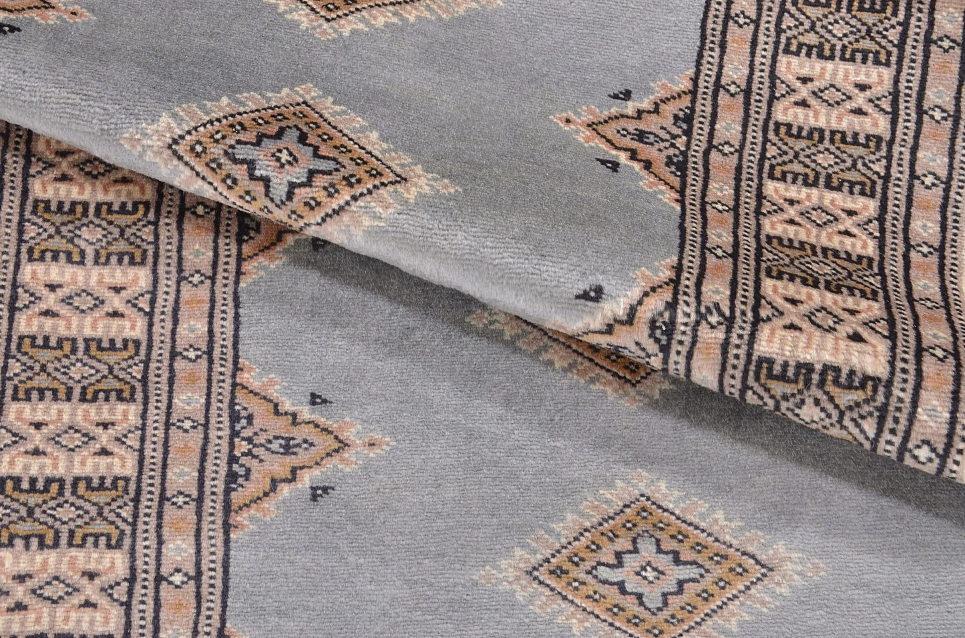 Pakistani Rug 76 × 318 cm, Wool, hand-knotted