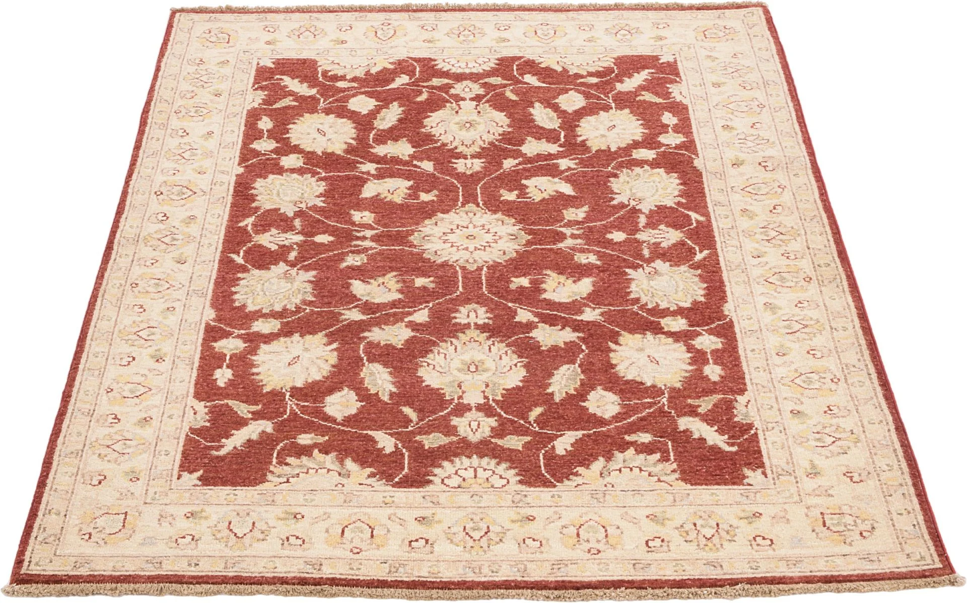 Ziegler Pakistani Rug — hand-knotted, 122 × 184 cm, Wool