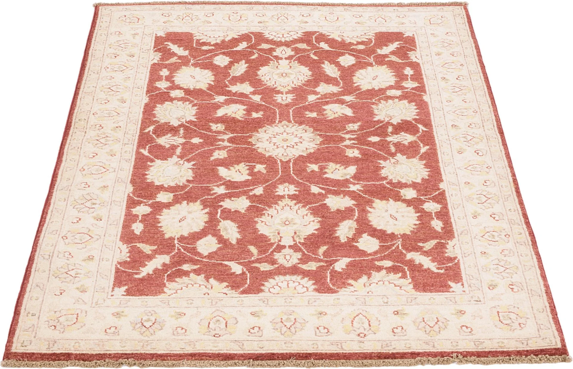 Ziegler Pakistani Rug — hand-knotted, 122 × 184 cm, Wool