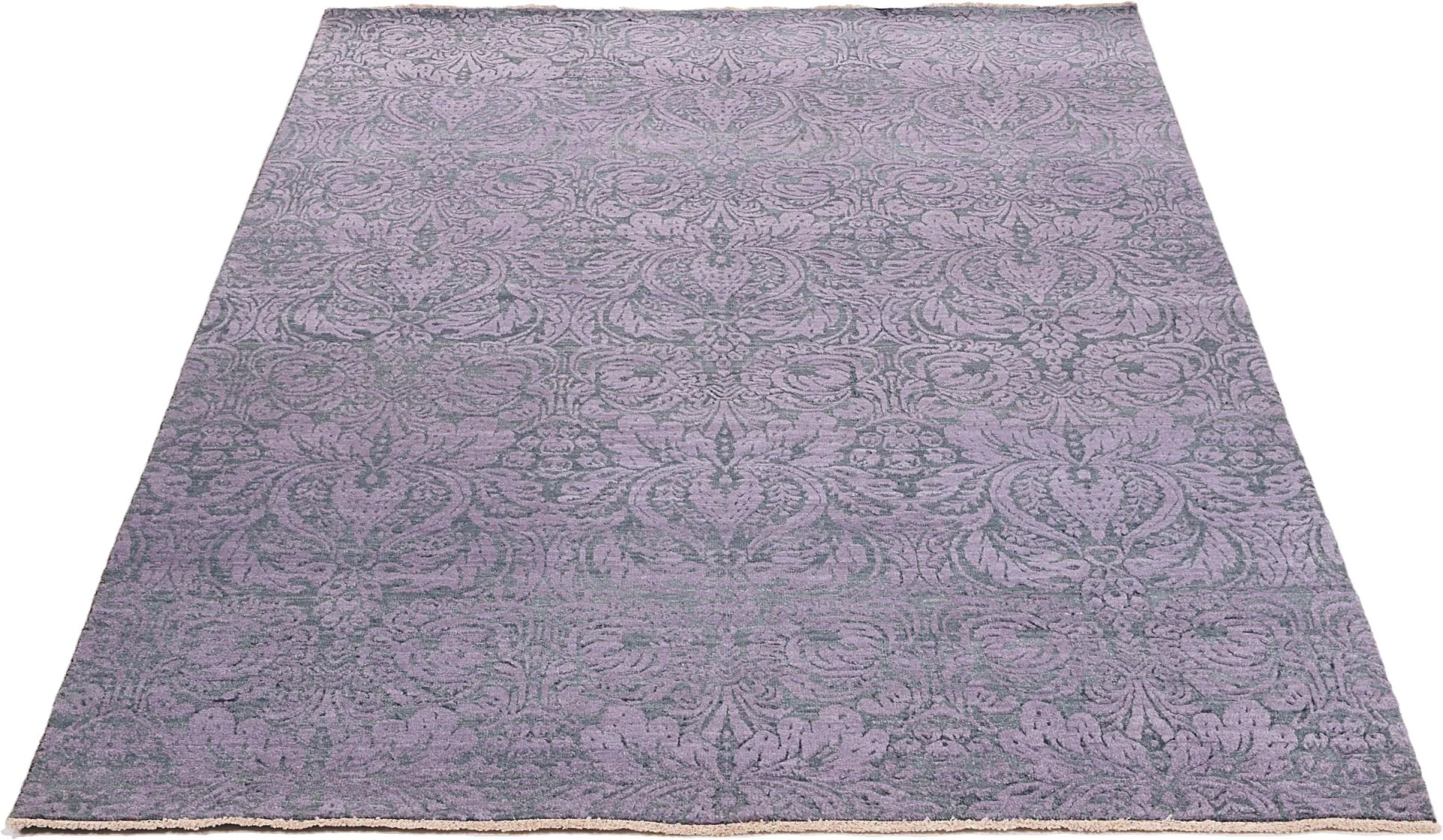 Indian Rug — hand-knotted, 165 × 241 cm, Wool