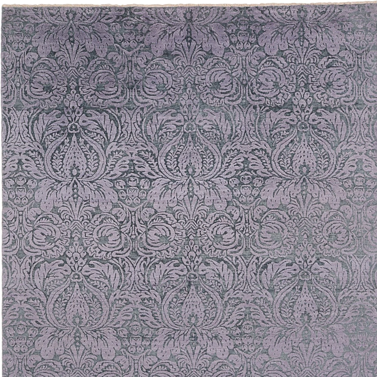 Indian Rug — hand-knotted, 165 × 241 cm, Wool