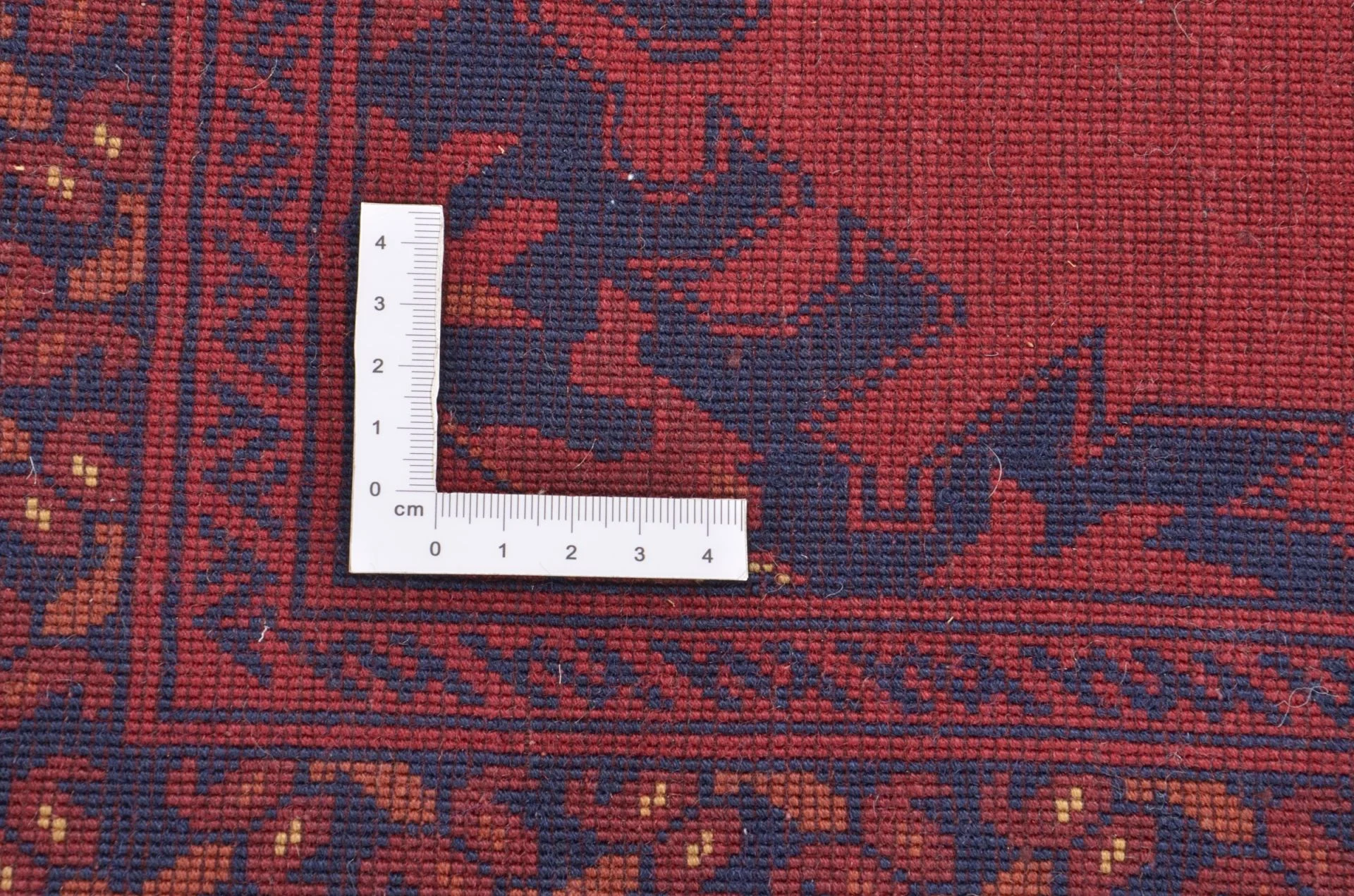 Afghan Rug 84 × 290 cm, Wool, hand-knotted