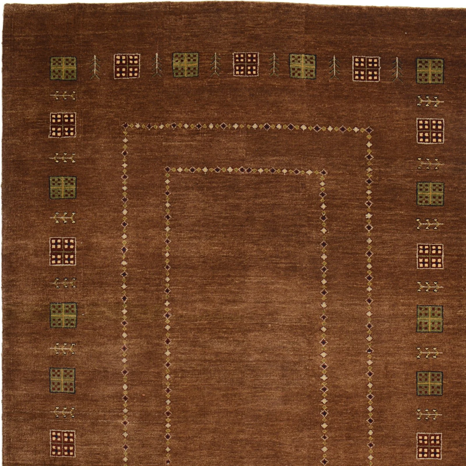 orientteppich-loribaft-142-x-202-cm-schurwolle-handgeknupft-6 Loribaft Indian Rug 142 × 202 cm, Wool, hand-knotted