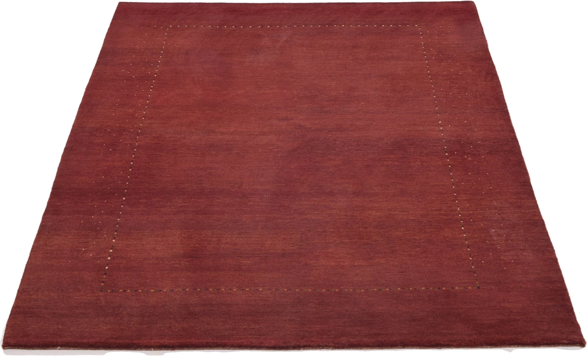 orientteppich-loribaft-137-x-196-cm-schurwolle-handgeknupft-4 Hand-Knotted Wool Loribaft Indian Rug, 137 × 196 cm