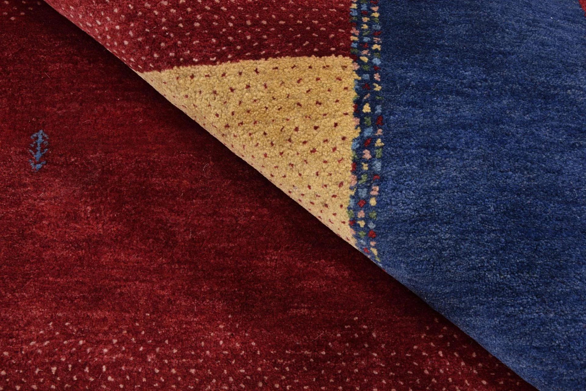 Loribaft Indian Rug — hand-knotted, 142 × 205 cm, Wool