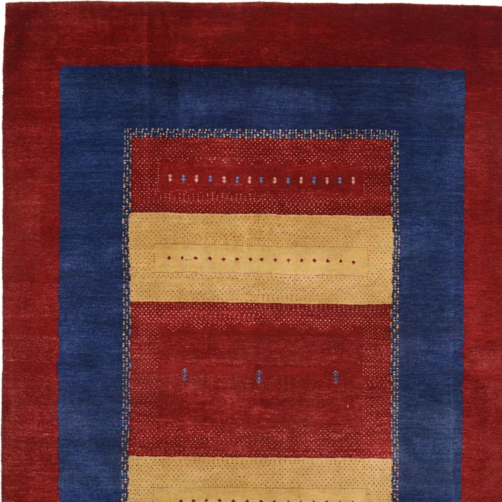 Loribaft Indian Rug — hand-knotted, 142 × 205 cm, Wool